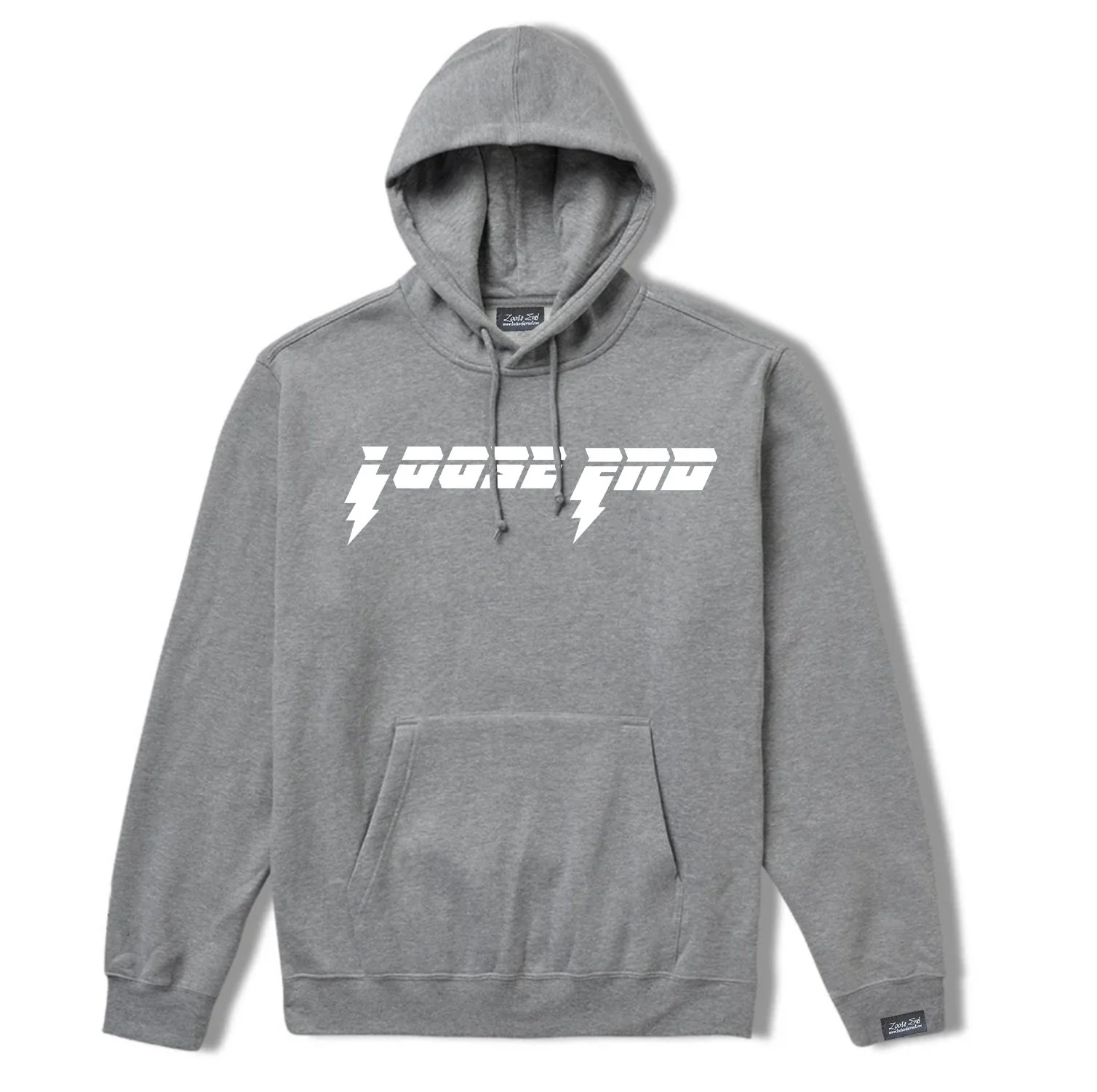 Grey Thunderbolt Hoodie