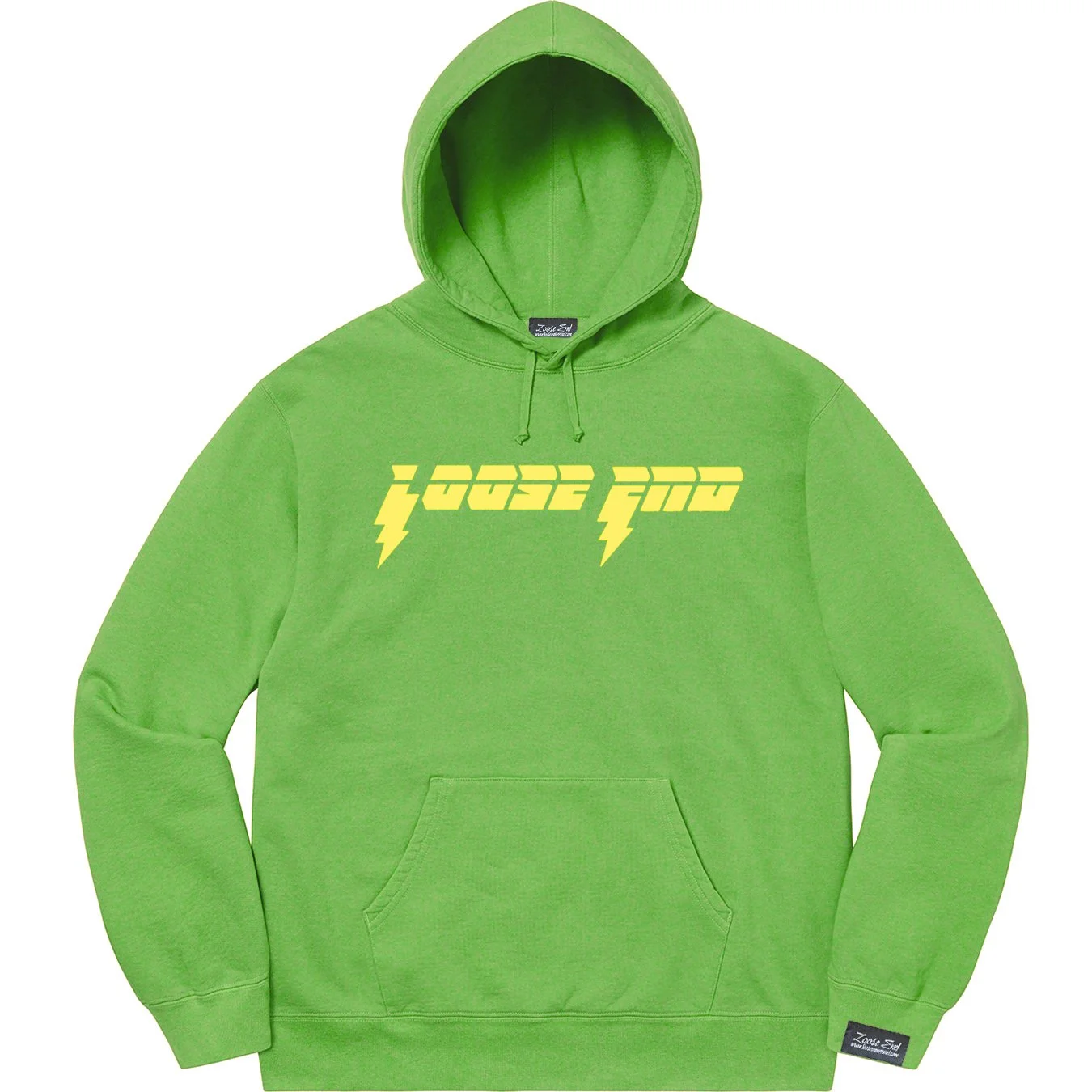 Lime Thunderbolt Hoodie