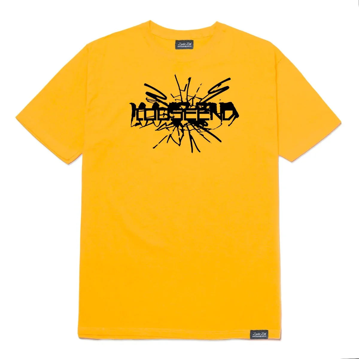 Shattered Glass Yellow Tee