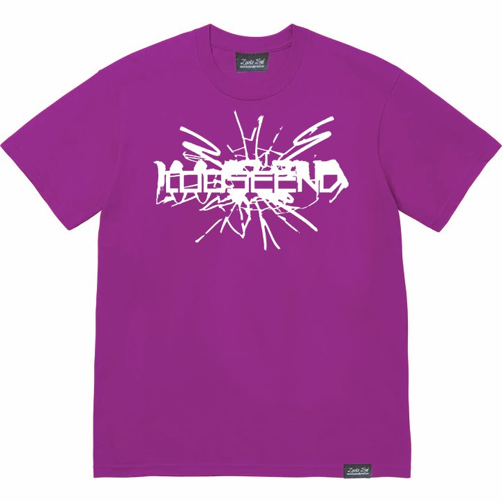 Shattered Glass Light Purple Tee