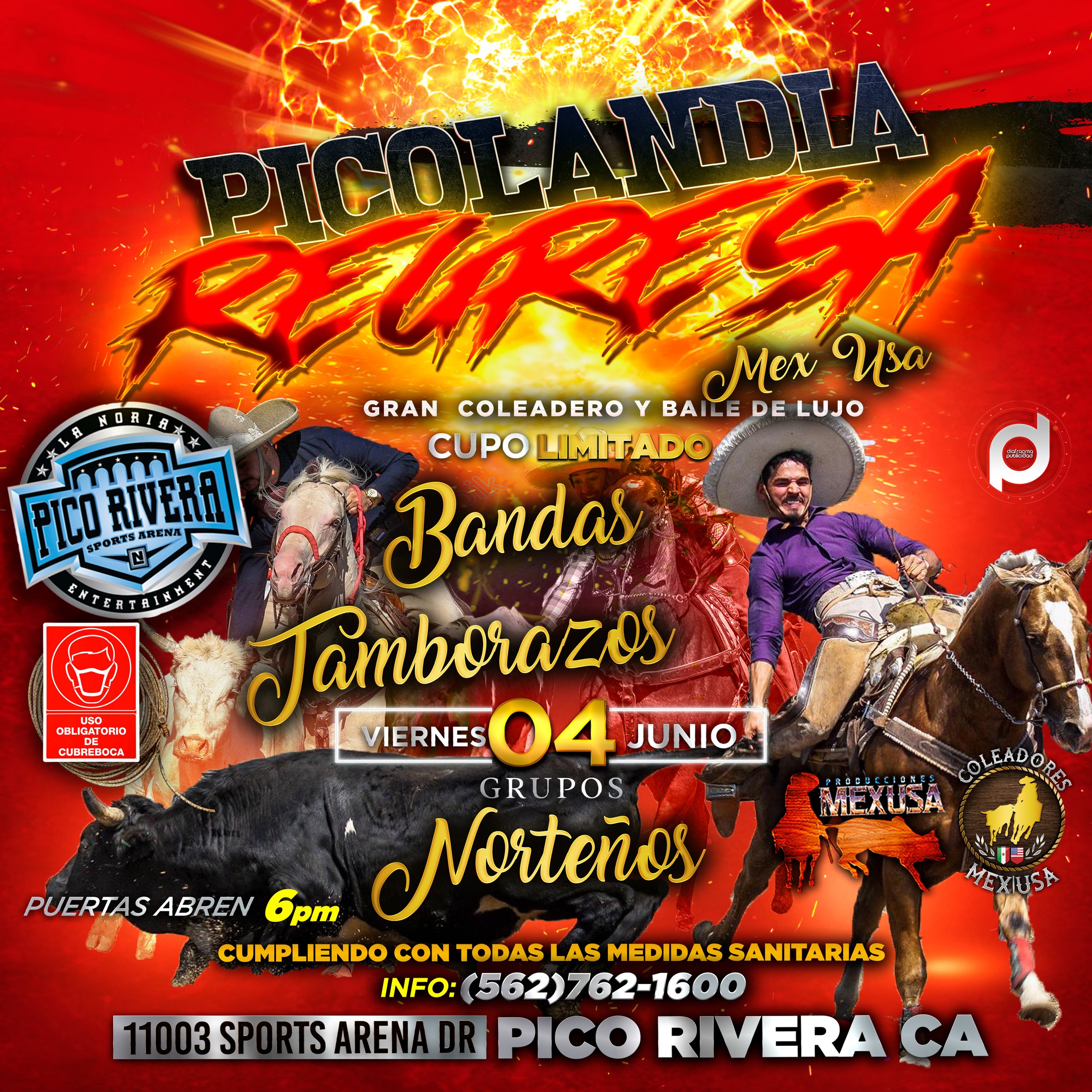 319. PICO RIVERA SPORT ARENA VIERNES 4 DE JUNIO PICOLANDIA REGRESA GRAN COLEADERO Y BAILE DE LUJO.jpg