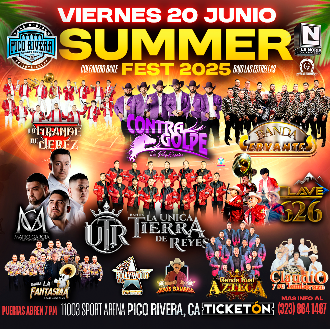 SUMMER FEST 2025, COLEADERO BAILE BAJO LAS ESTRELLAS