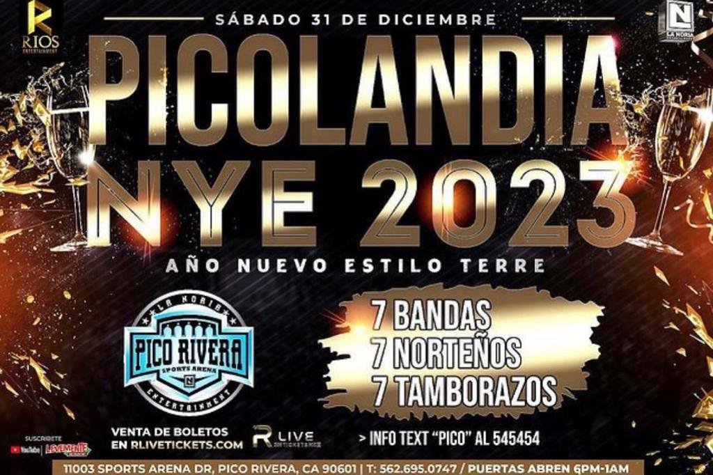 PICOLANDIA NYE 2023 — La Noria