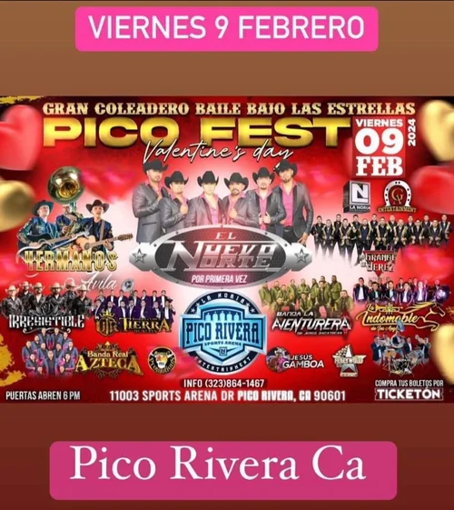 GRAN COLEADERO BAILE BAJO LAS ESTRELLAS PICO FEST — La Noria