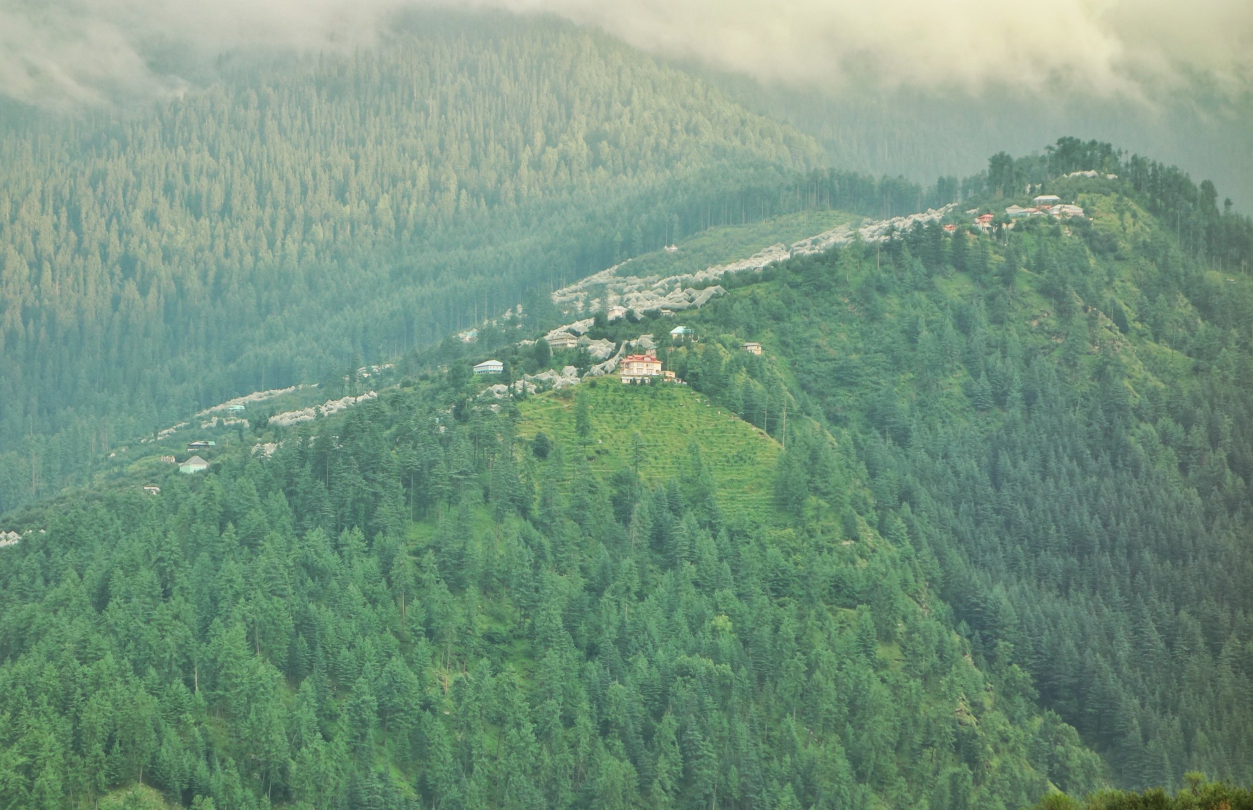The Village across the Valley