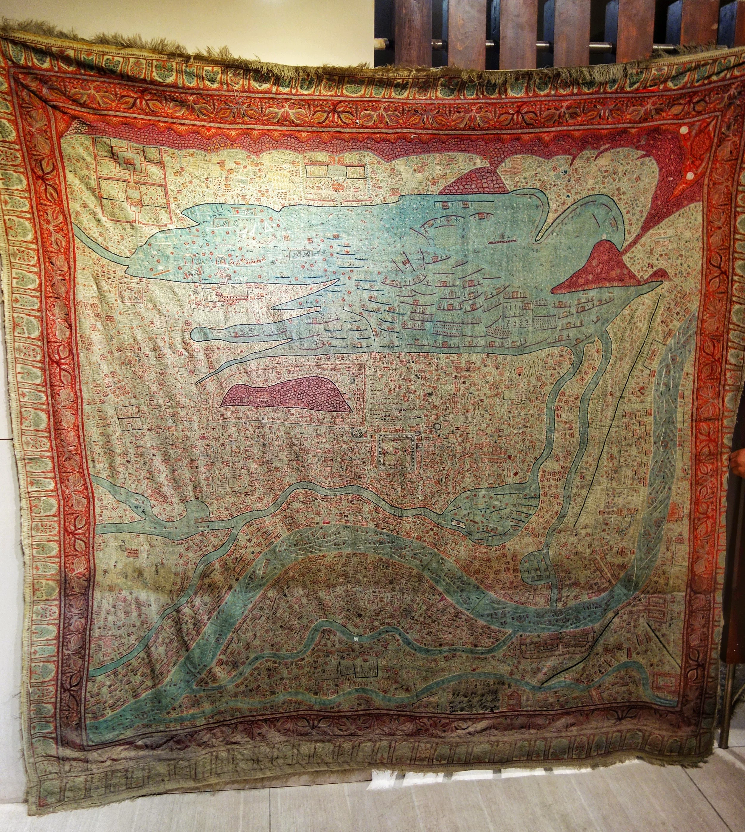 The Legendary Map Shawl of Kashmir