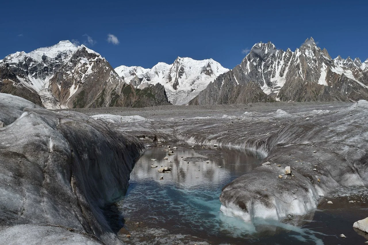 The Biafo Glacier (Pic Courtesy Wikipedia)