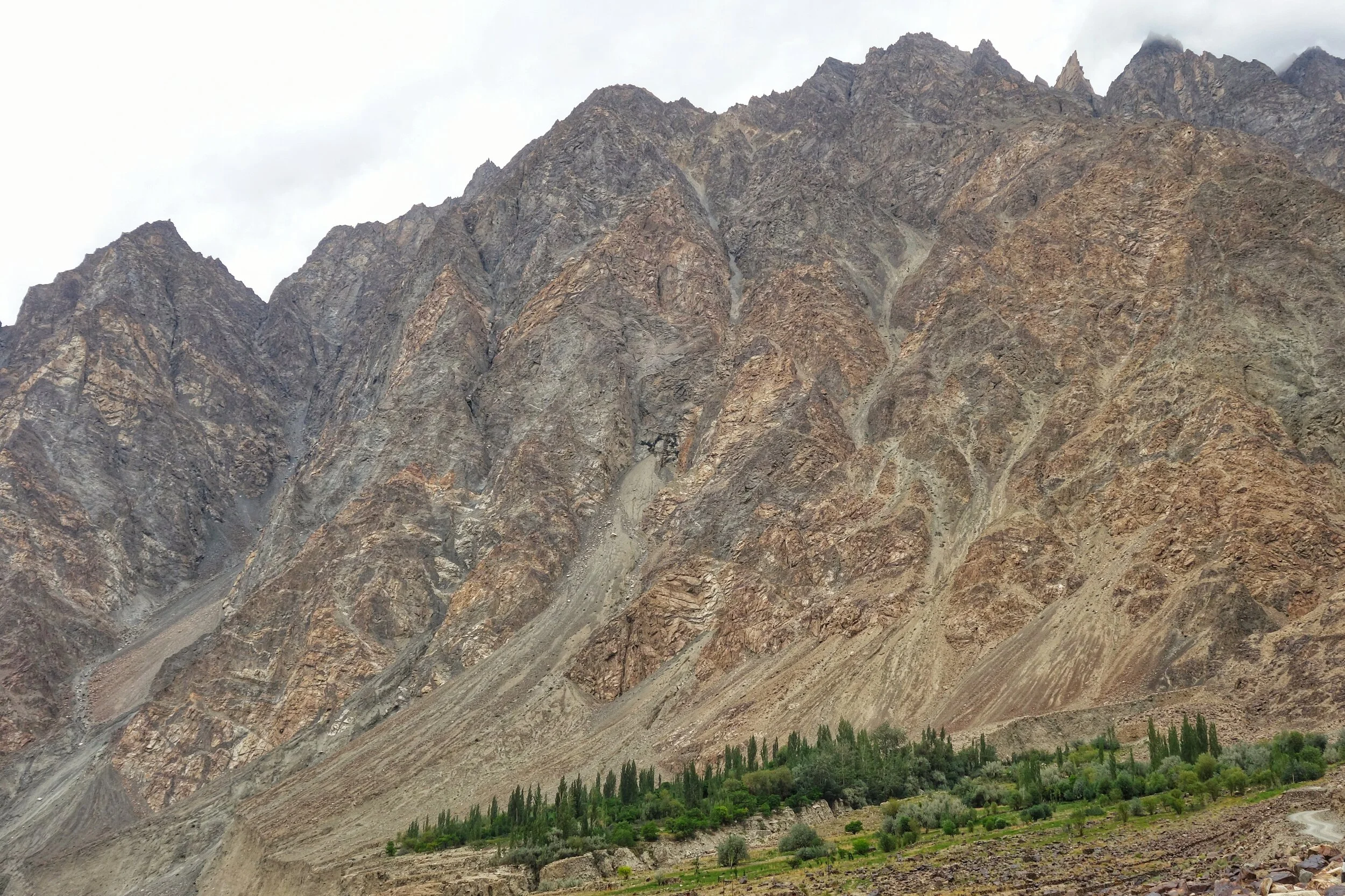 The Mountains across the LOC