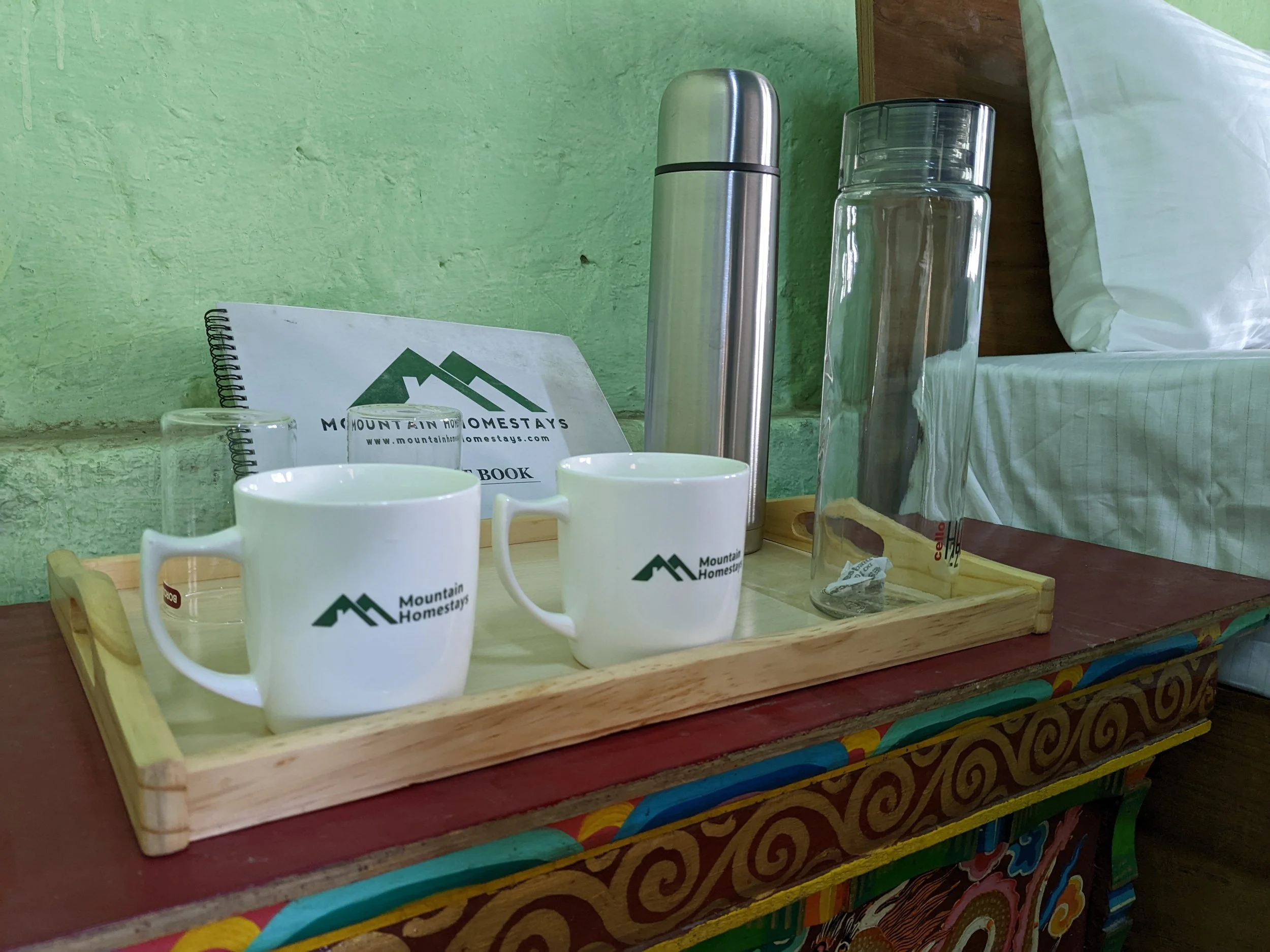 Guest Room at the Kargiakh Homestay in Zanskar, Ladakh