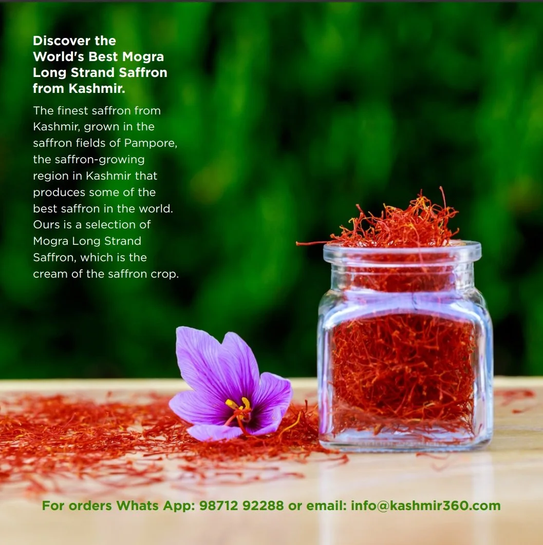 The Best Mogra Saffron from Kashmir