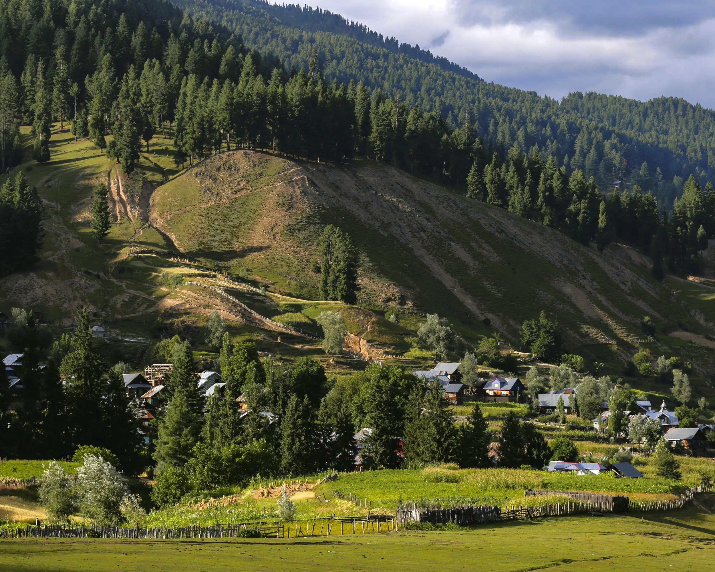 Beyond the Ridge lies the LOC in Bagtore in Gurez