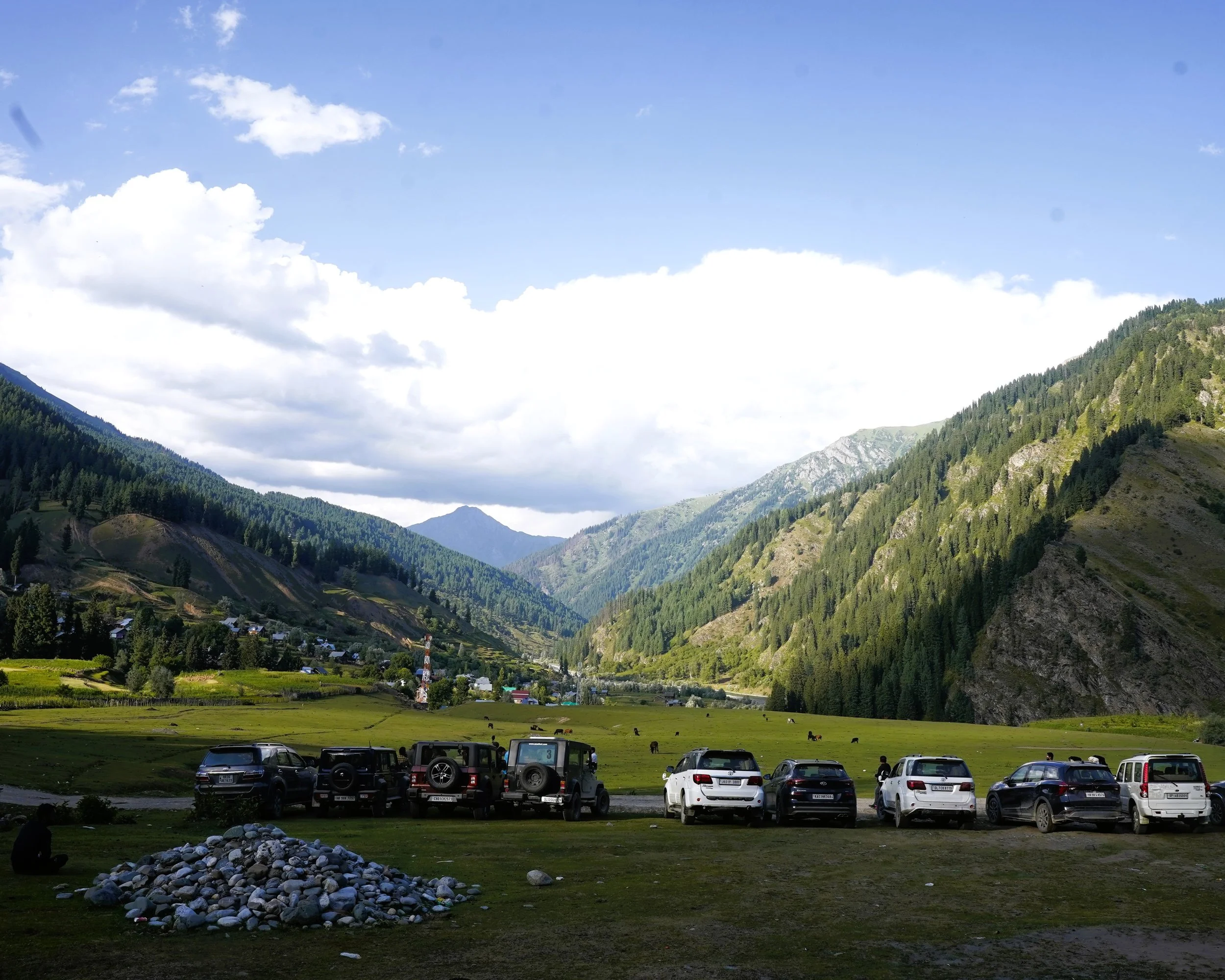 A Panoramic view of the Bagtore Maidan
