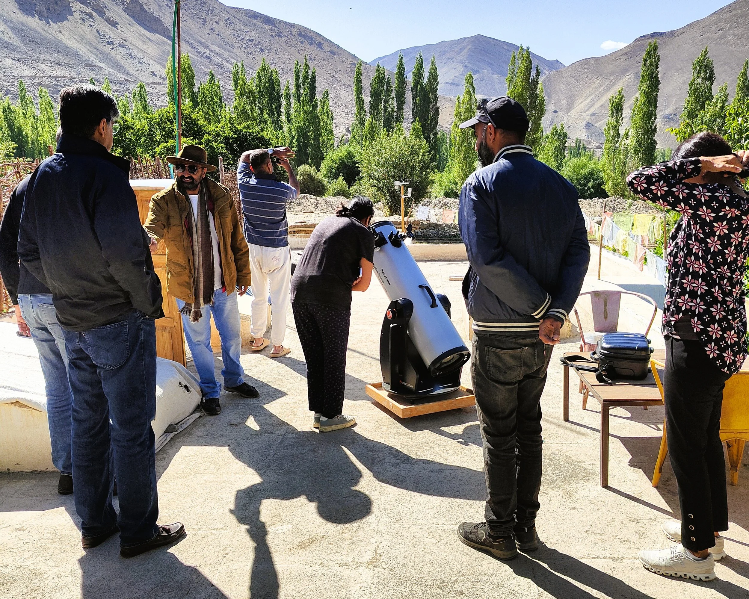 Looking for Sunspots at the Nimmu House