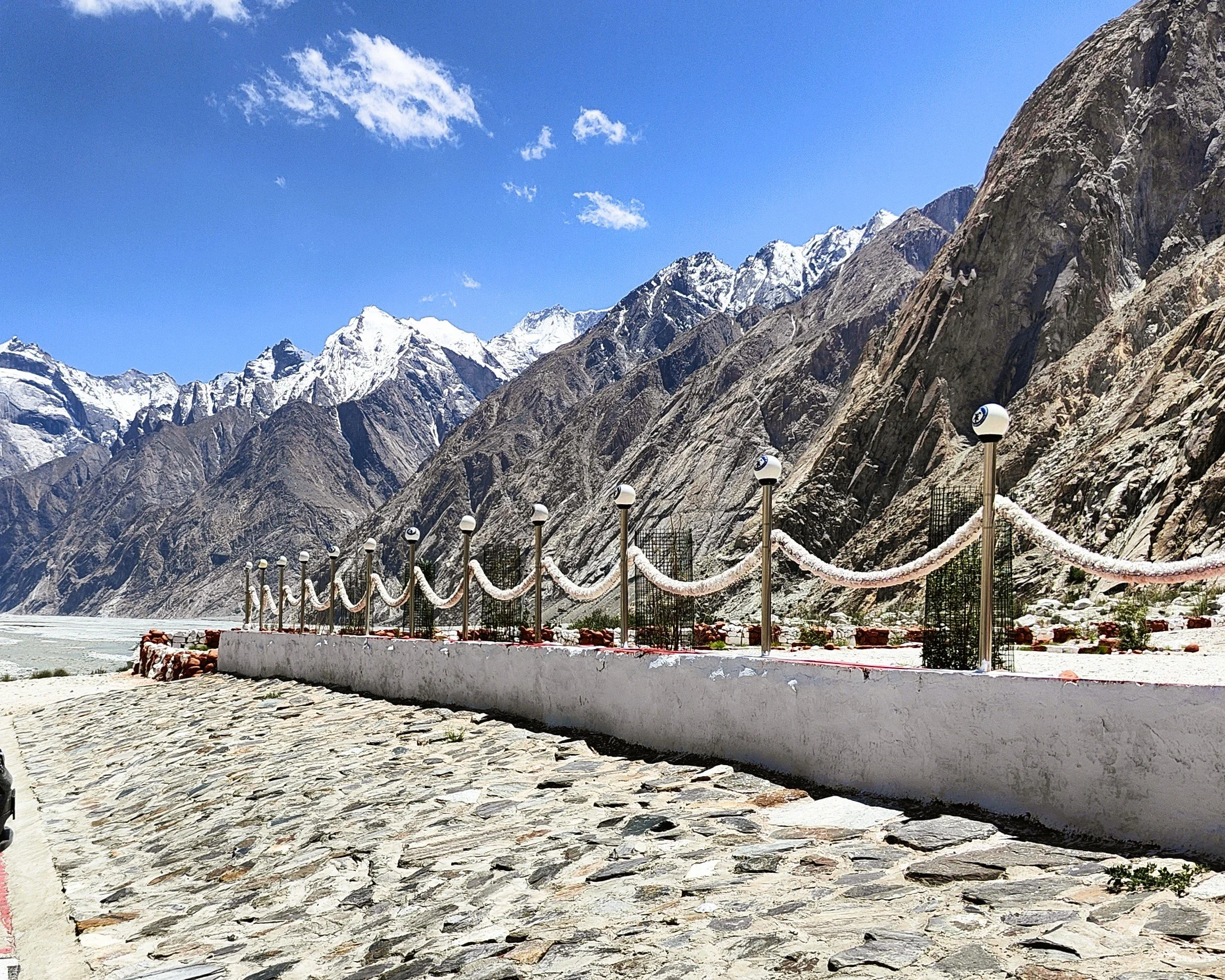 The Siachen War Memorial at the Siachen Base Camp