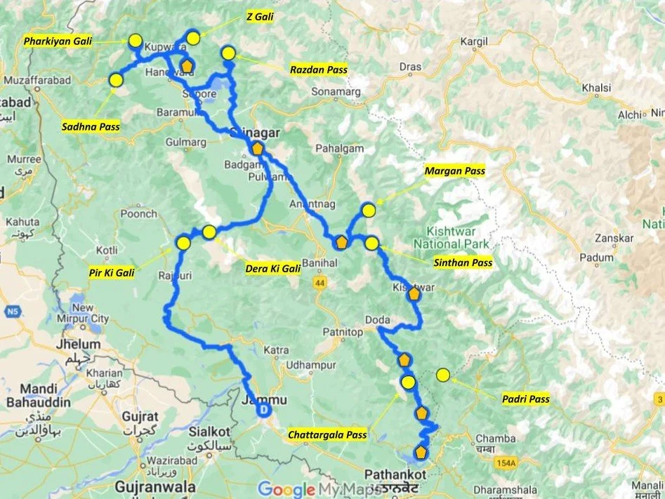 thpc J&K 2024 overlanding in Jammu and Kashmir