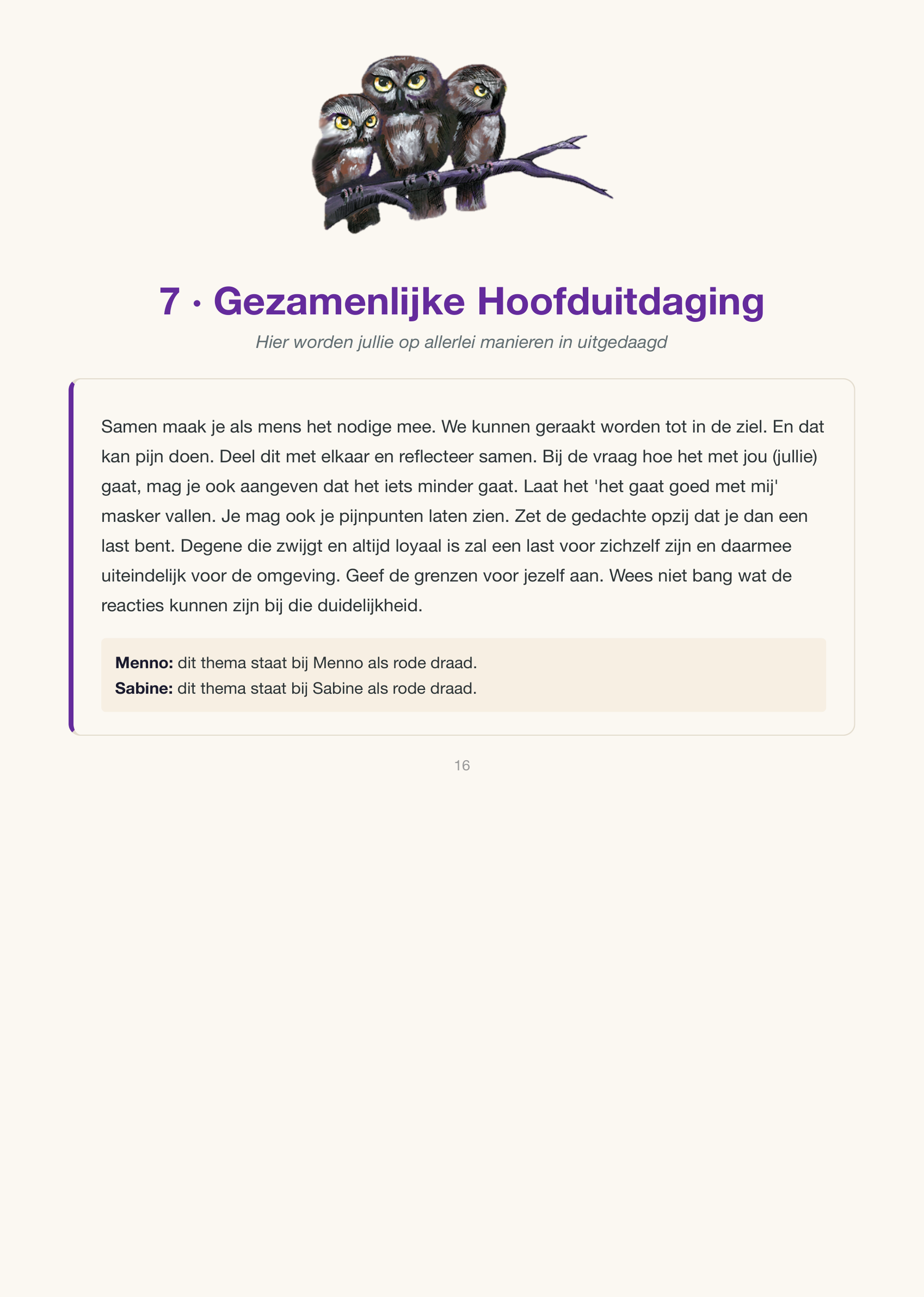 Uitleg Gezamenlijke Hoofduitdaging