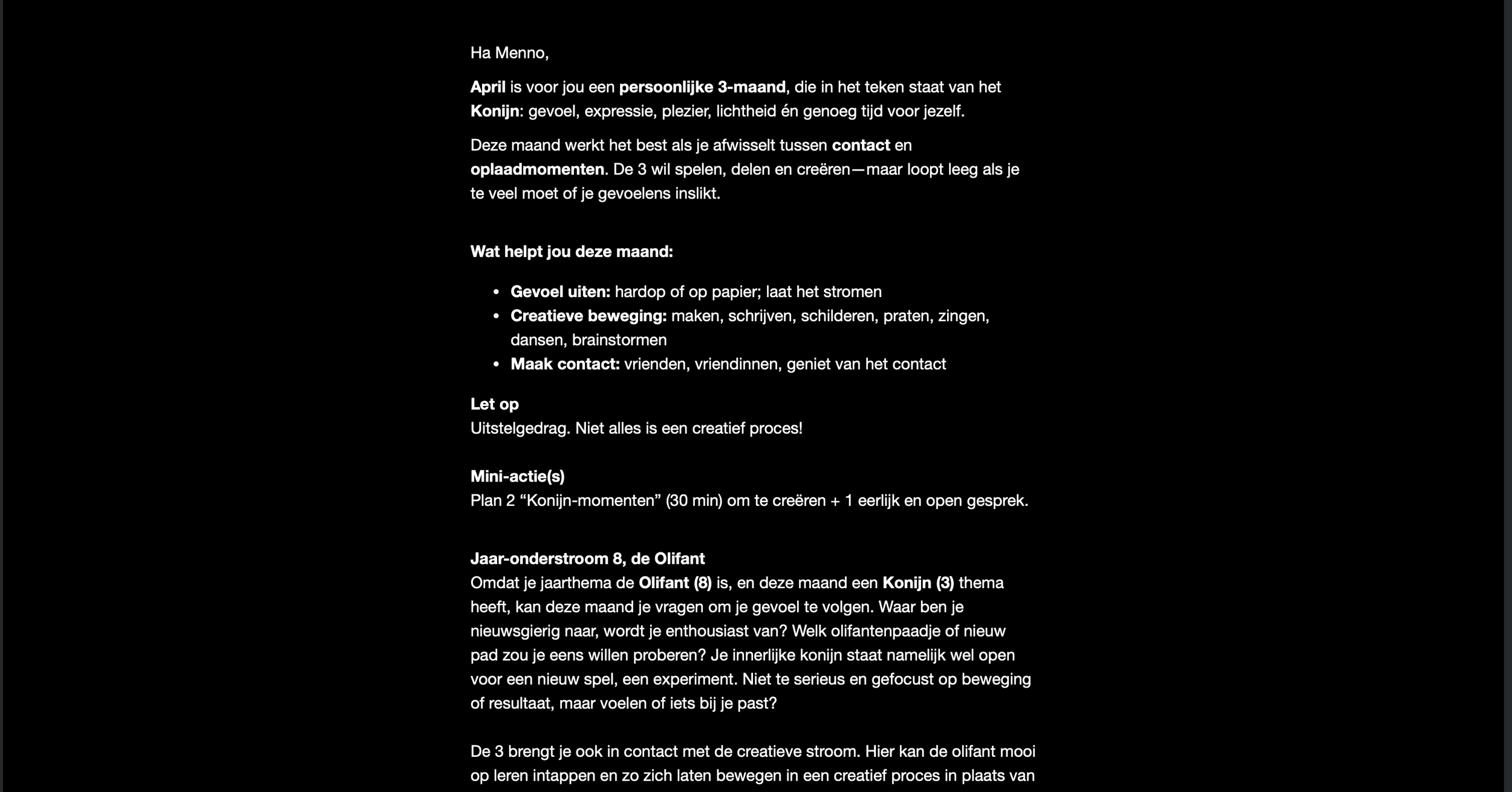 Maandthema — Leeuw inhoud
