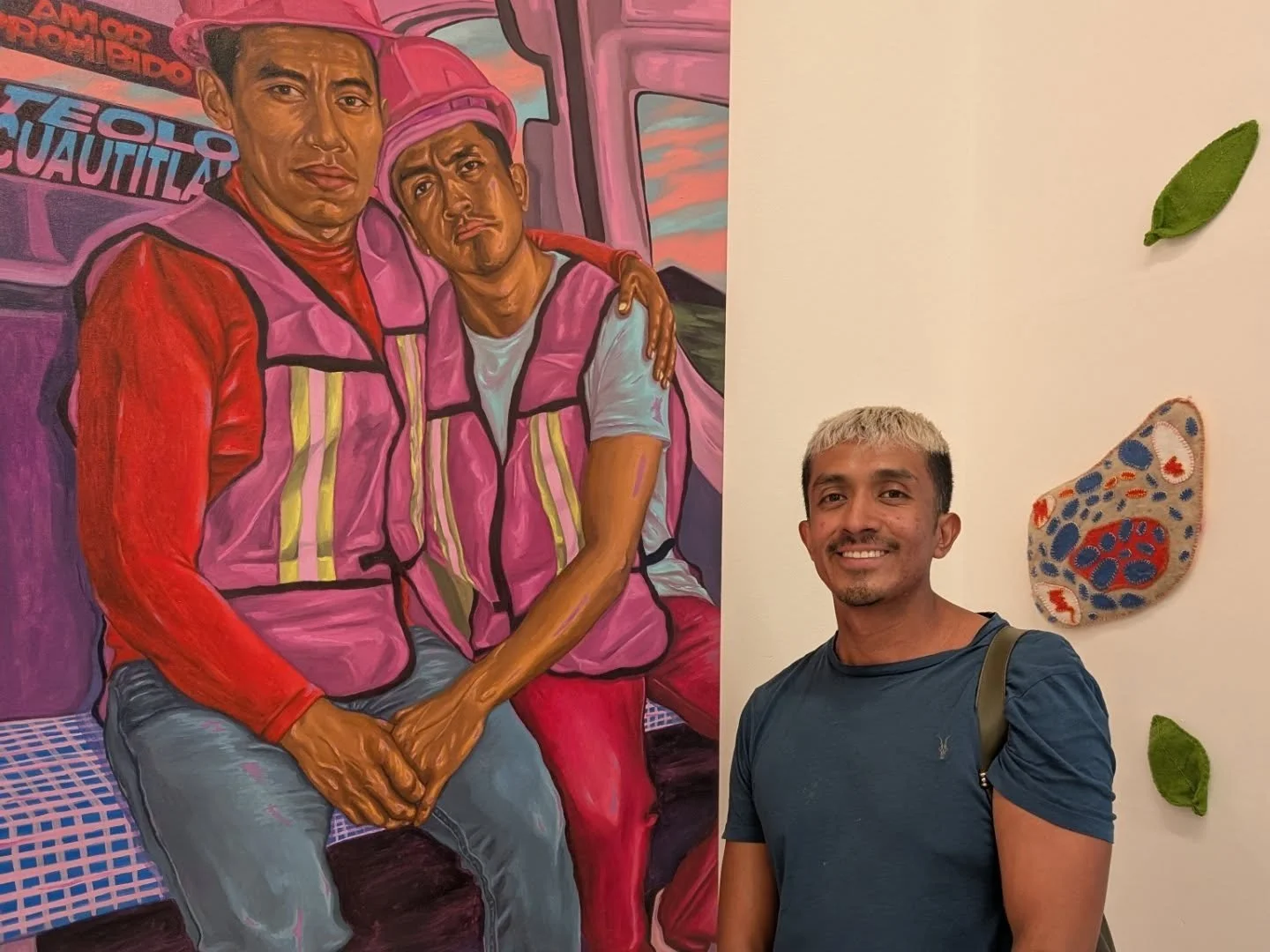 It was such a treat to meet Saul who gave my friends and I an amazing tour of the studios of three prolific contemporary artists as well as show us the LGBTQIAP+ Community of Mexico City!