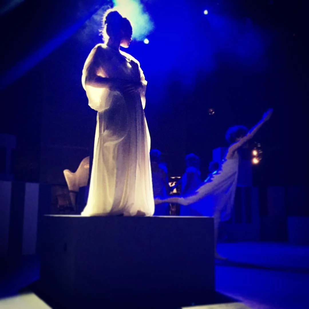 As Hermione in THE WINTER'S TALE with Moving Stories (Minack Theatre) 