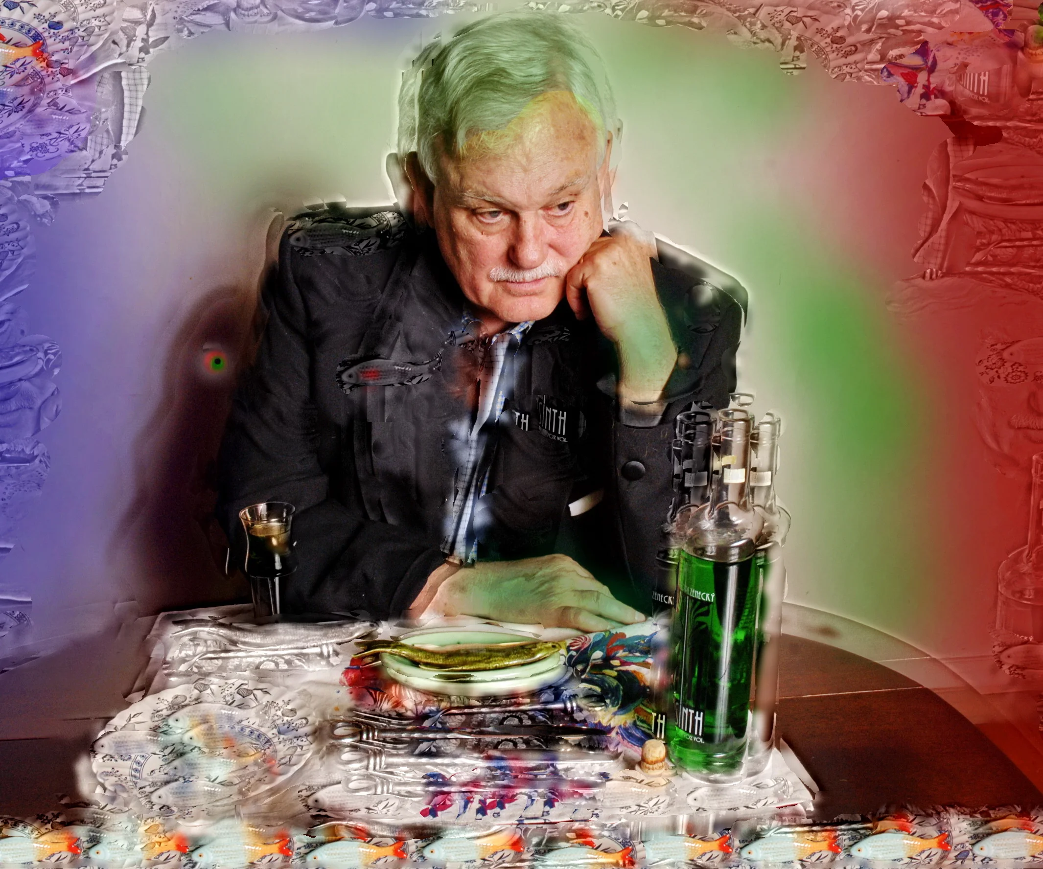 Absinthe dulls the pain