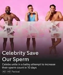 Celebrity Save Our Sperm: Why is our Male Sperm Count so Low