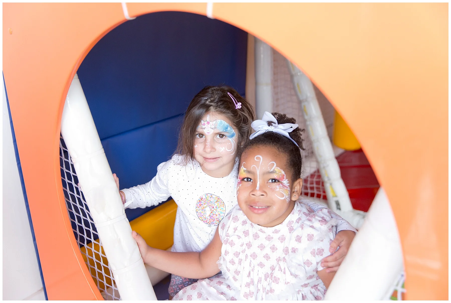 Girls having fun at kubo play