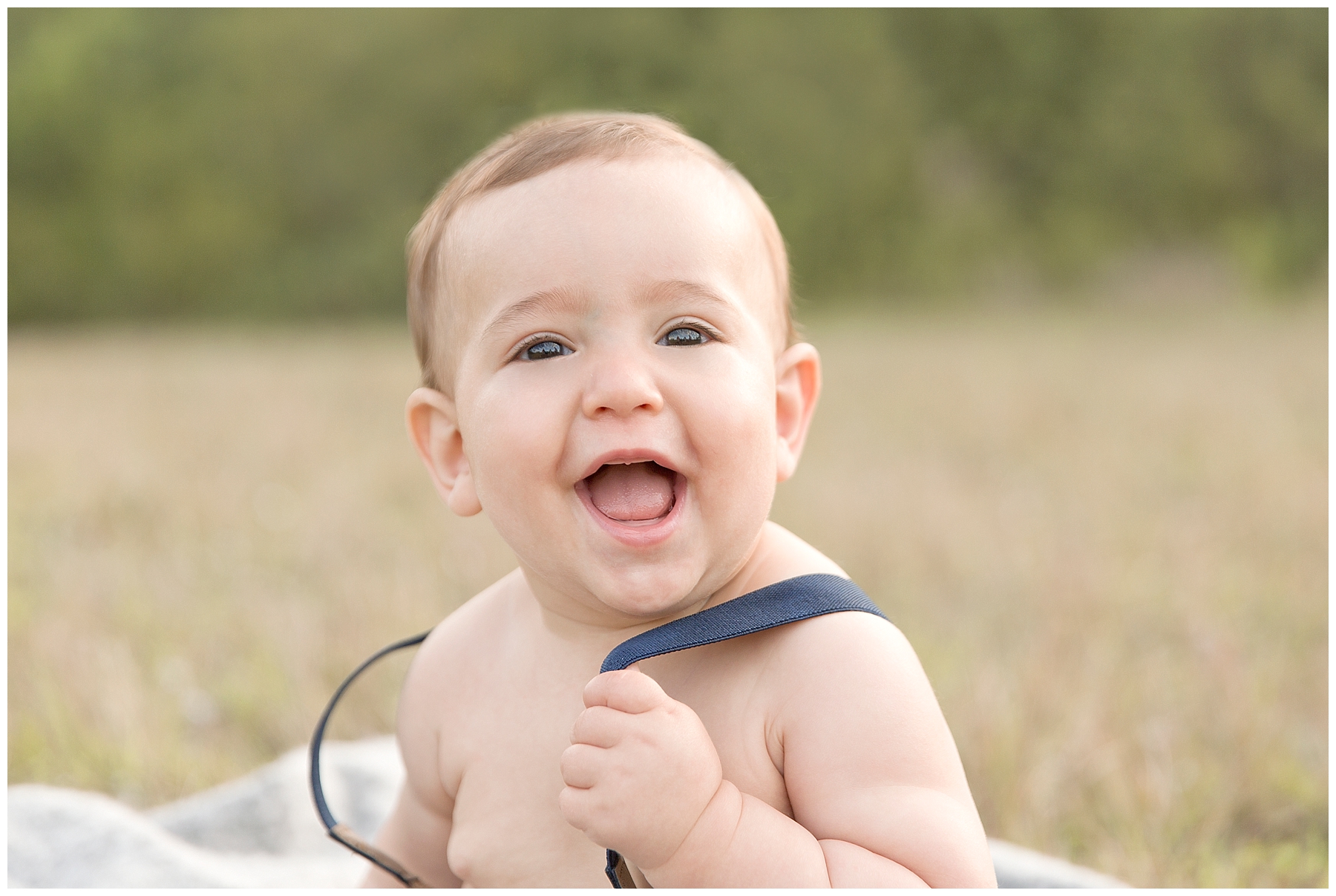 6 month old sitter session in Miami FL