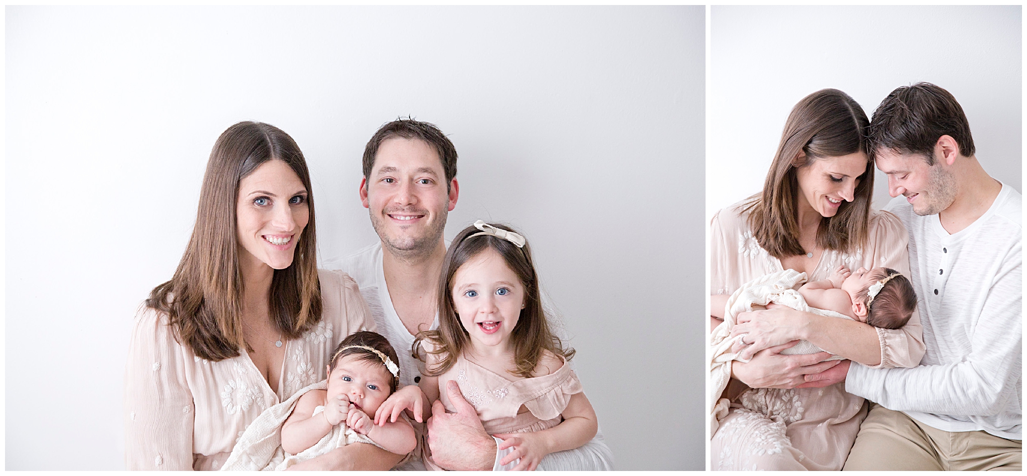 Newborn Session with family in Miami, FL | Ready Freddie Studios
