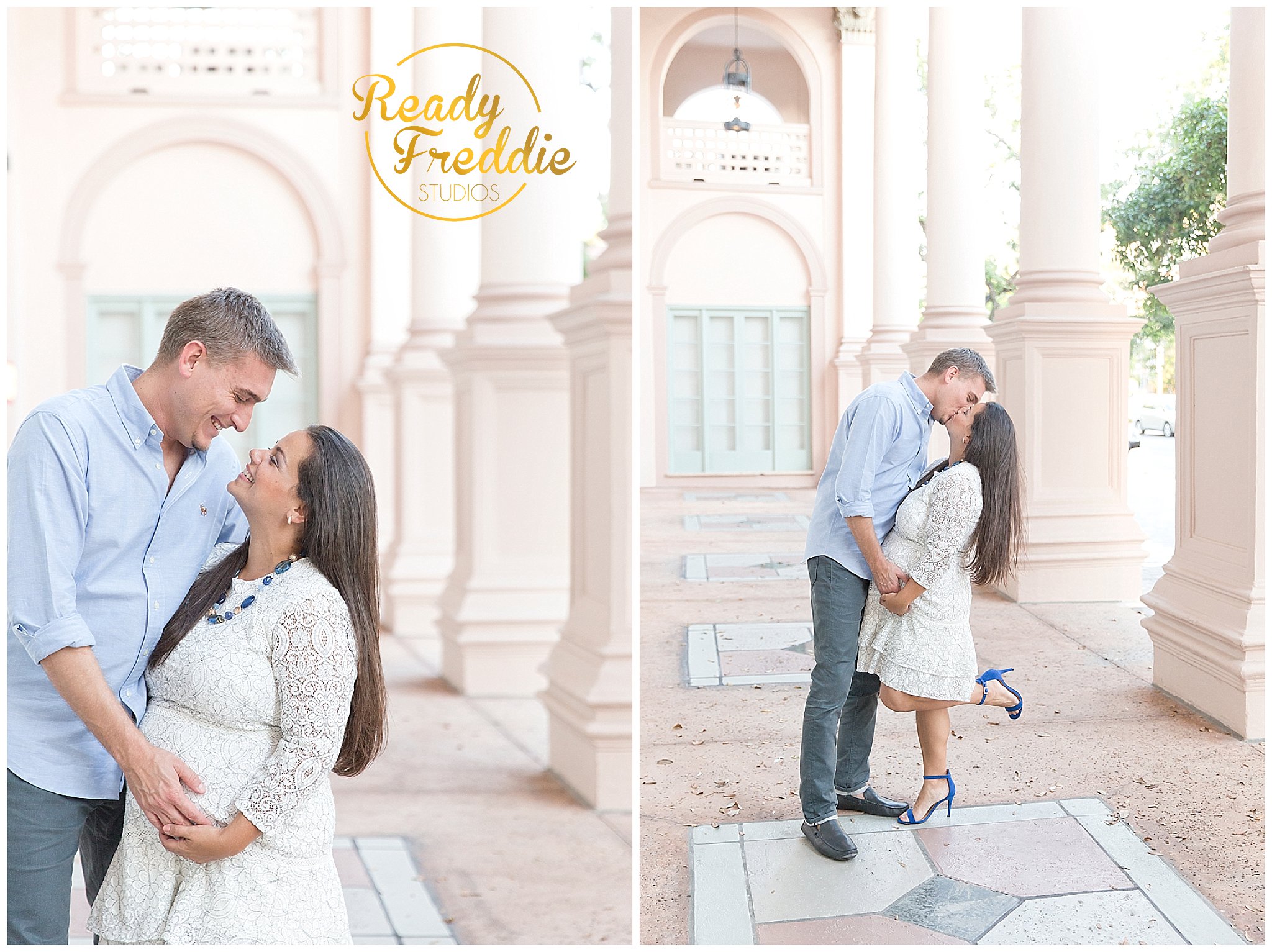 Miami Maternity Photoshoot in Miami FL at the Colonnade Hotel