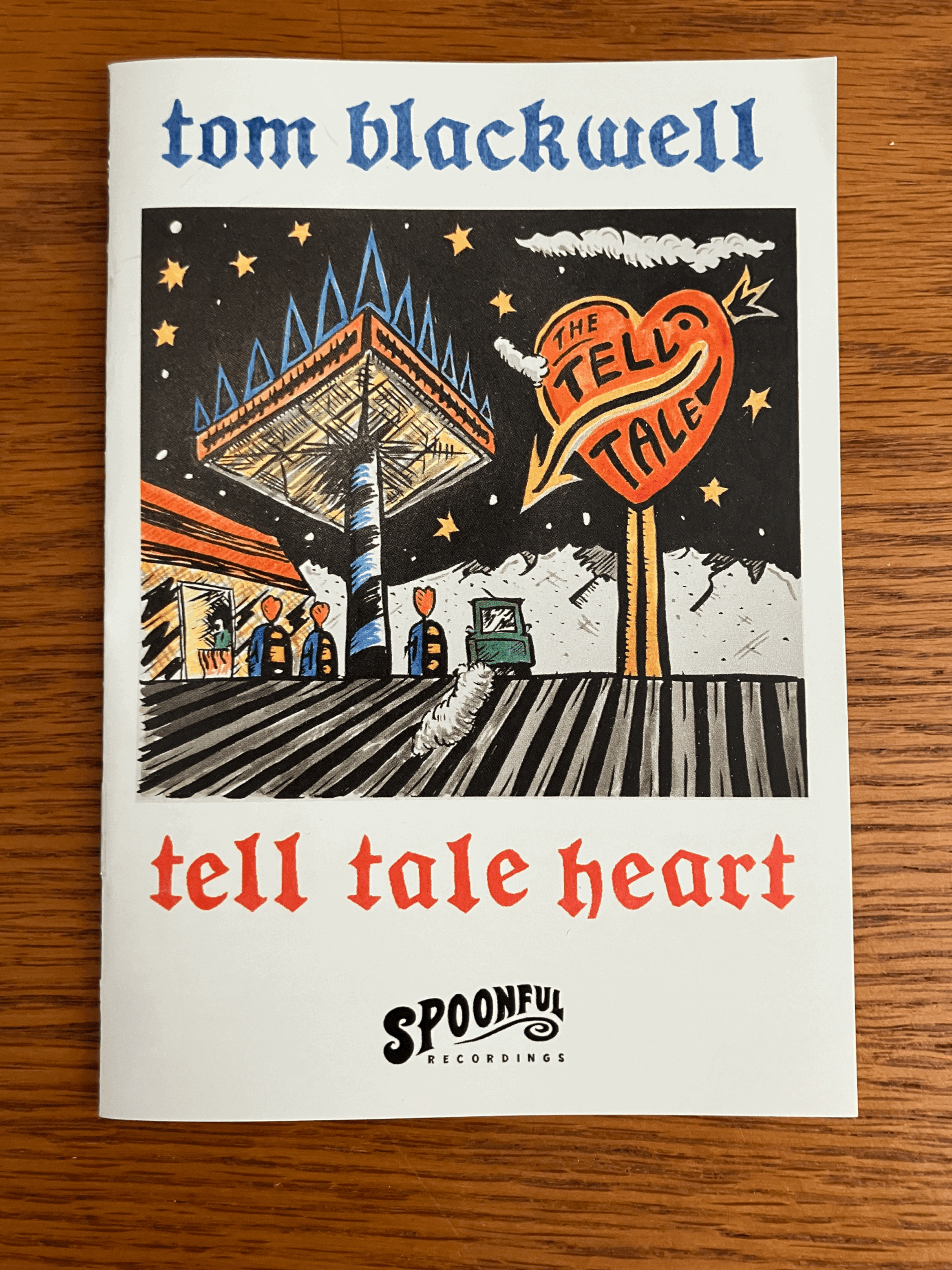 Tell Tale Heart Booklet Album