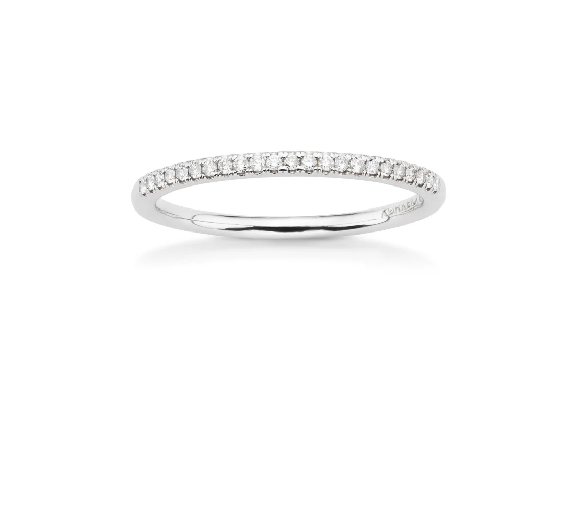 half eternity lab grown diamond ring