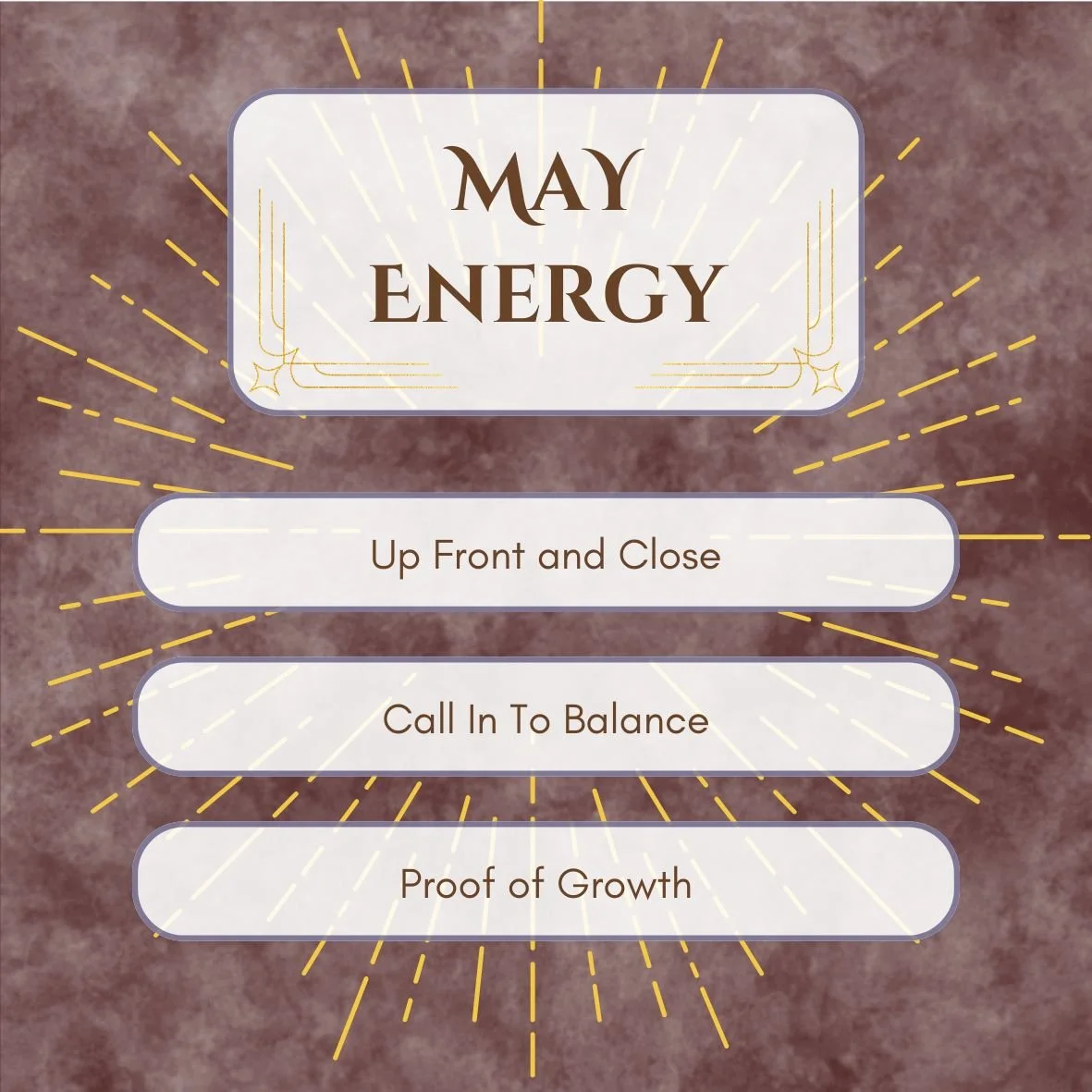 May Energy Update