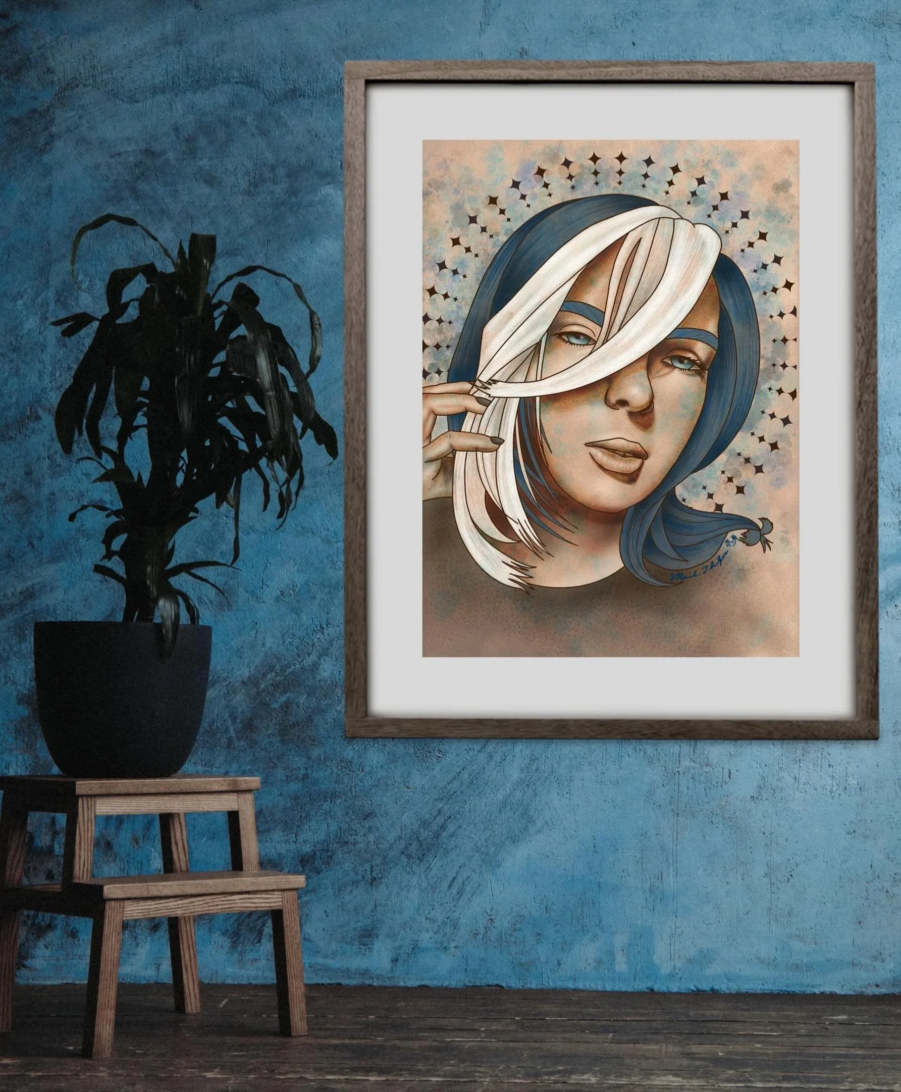 I hear there&rsquo;s a blue moon tonight&hellip;

I gotchyu.

&ldquo;Blue Moon&rdquo; prints available on my website