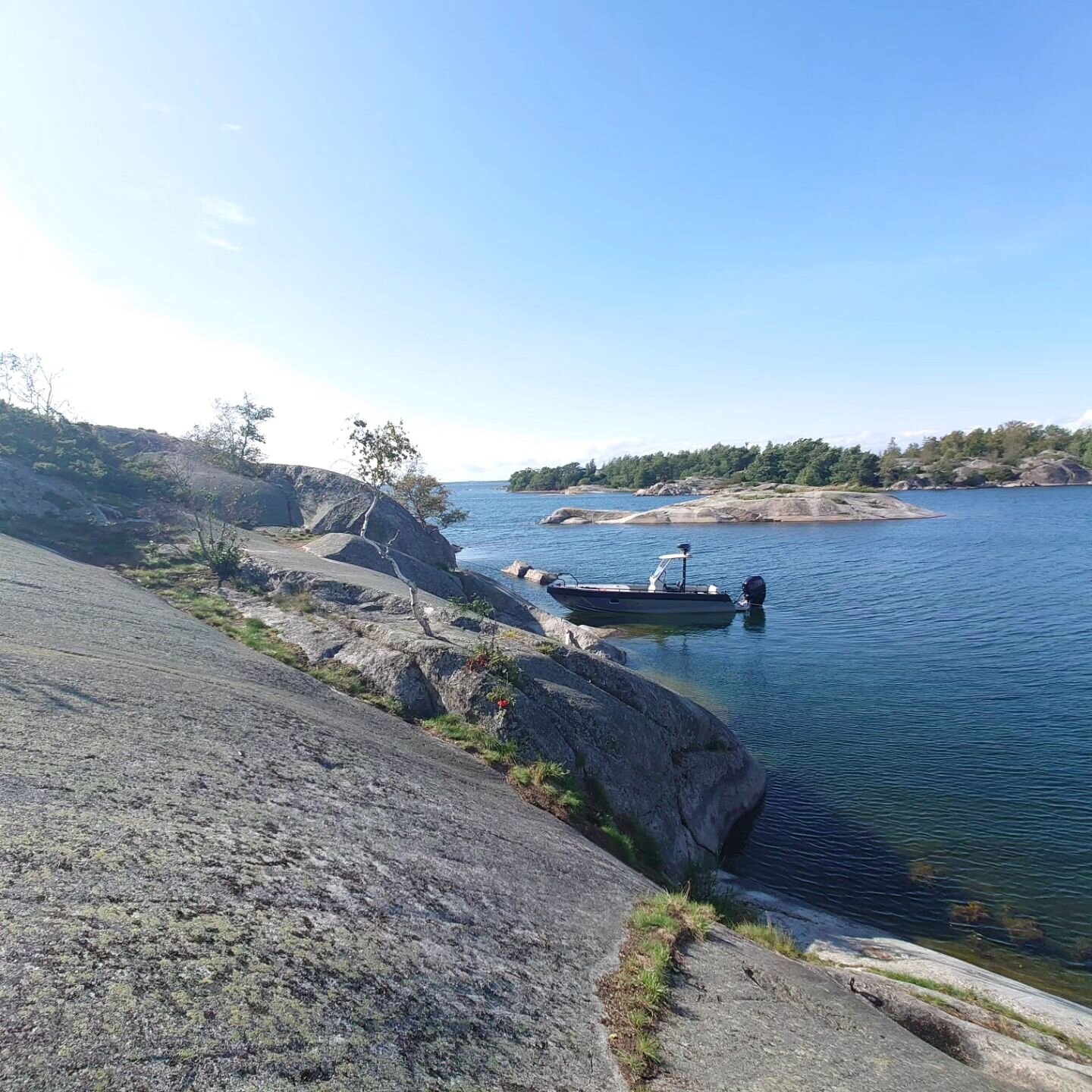 Stockholm archipelago, just rocks and water. Simply beautiful.
#vector75fc #mercuryracing #simradyachting #verado400r