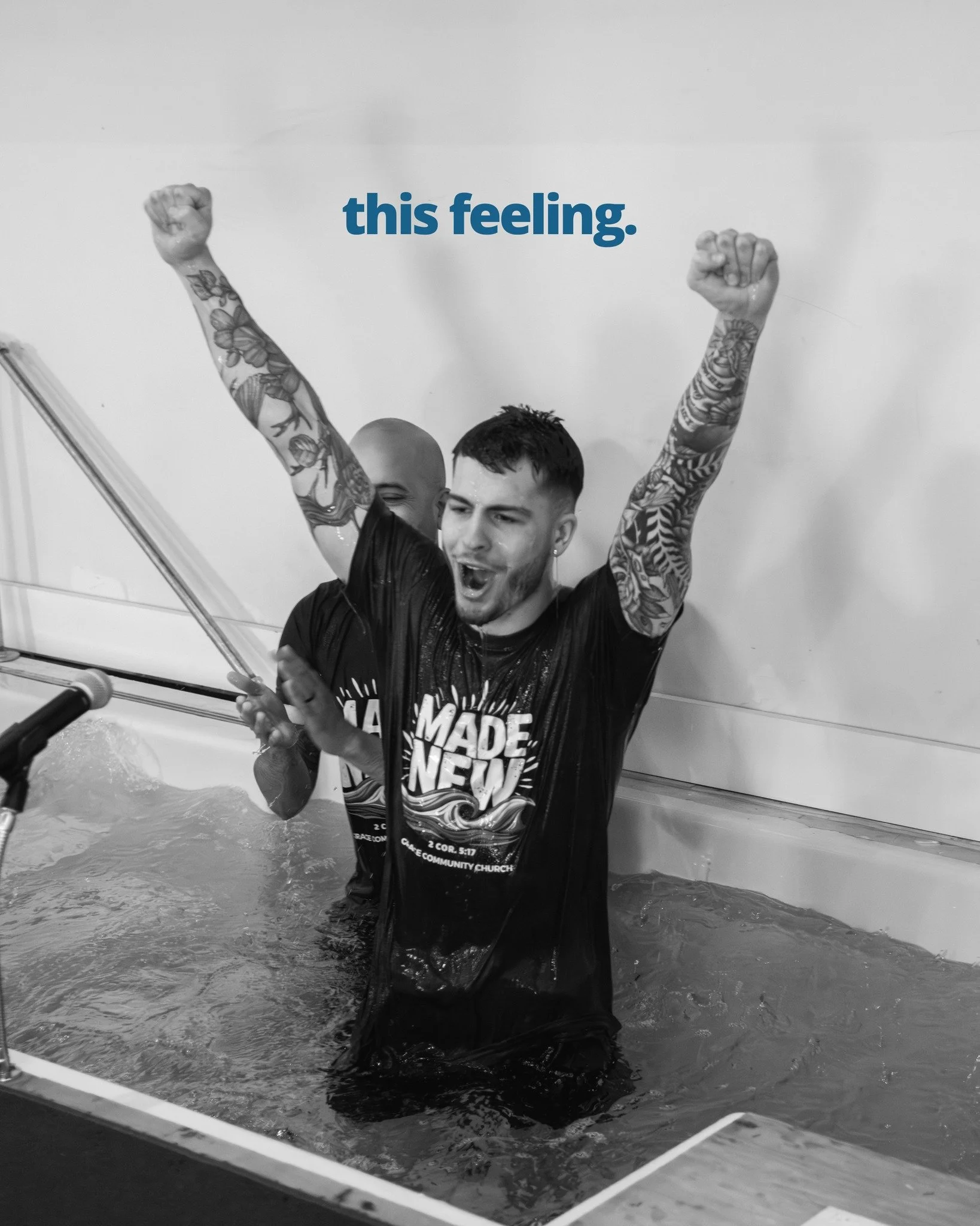 This Feeling! 🙌

Watching lives changed and faith declared publicly through baptism never gets old. Each story, each step into the water, each moment of surrender&hellip; a beautiful reminder that God is still moving in powerful ways.