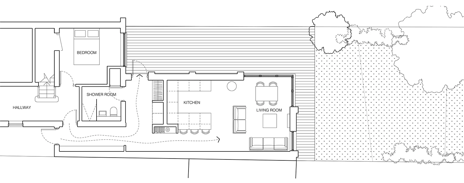 proposed ground floor plan
