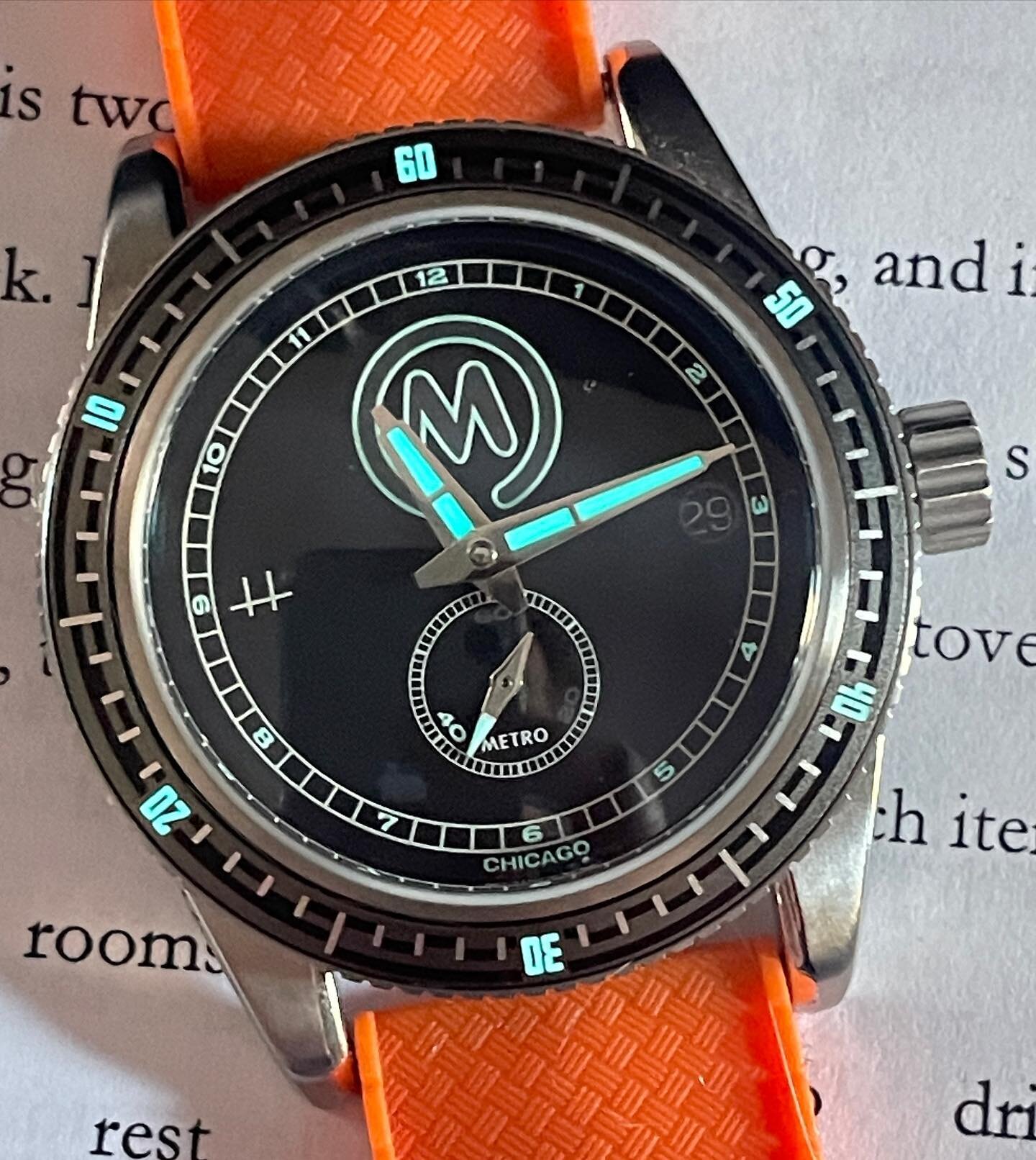 1. Because @metrochicago is a legendary place+unlike a watch tied to a person they&rsquo;ll never stop being badass. 

2. Proceeds go to @unitingvoicesorg

3. It&rsquo;s a gorgeous, fantastic watch, and we&rsquo;re only making 40. 

#havenwatches #ha