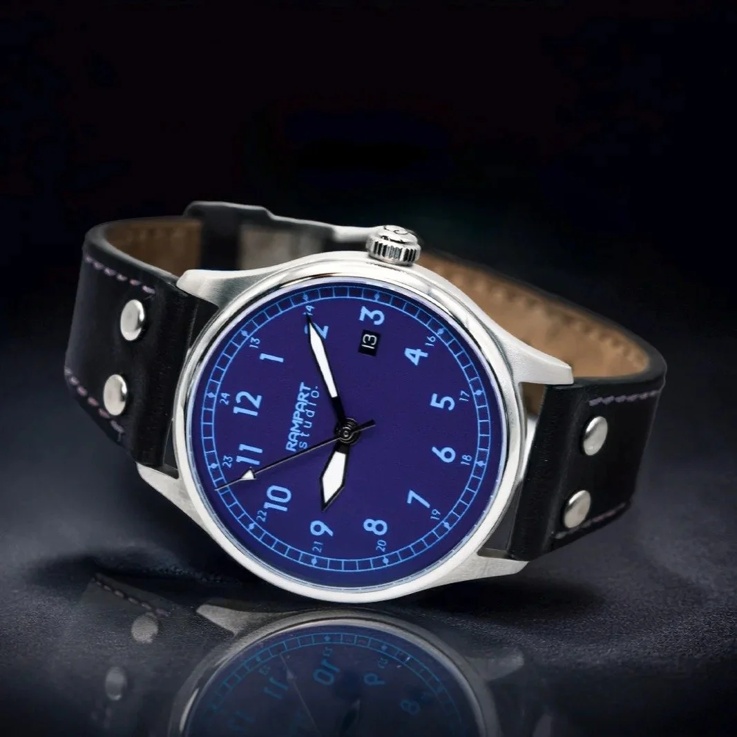 Its Friday the 13th. RS Trespass, made with the help of Haven Watch Co. has dropped! Only 8 watches exist. https://rampart.studio/collections/trespass