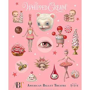 Whipped Cream Sticker Sheet