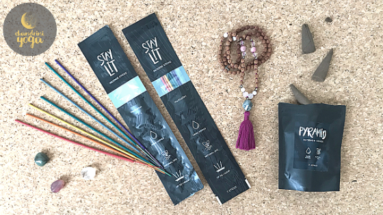 Stay Lit — enhance your yoga practice with this incense Meditation kit from Reverse Karma
