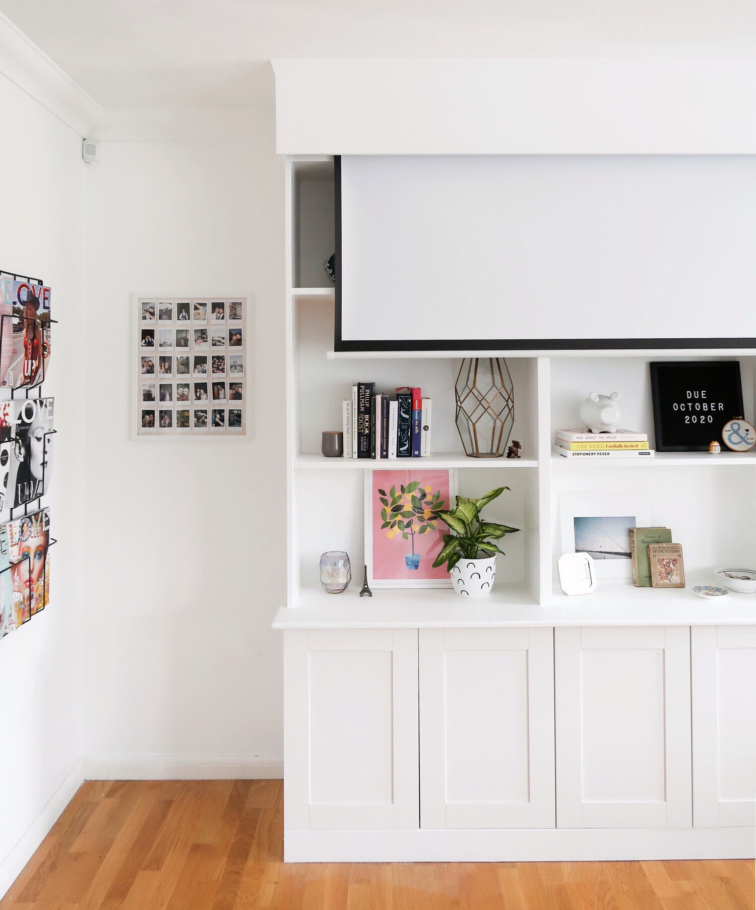 Our DIY Projector Screen Unit