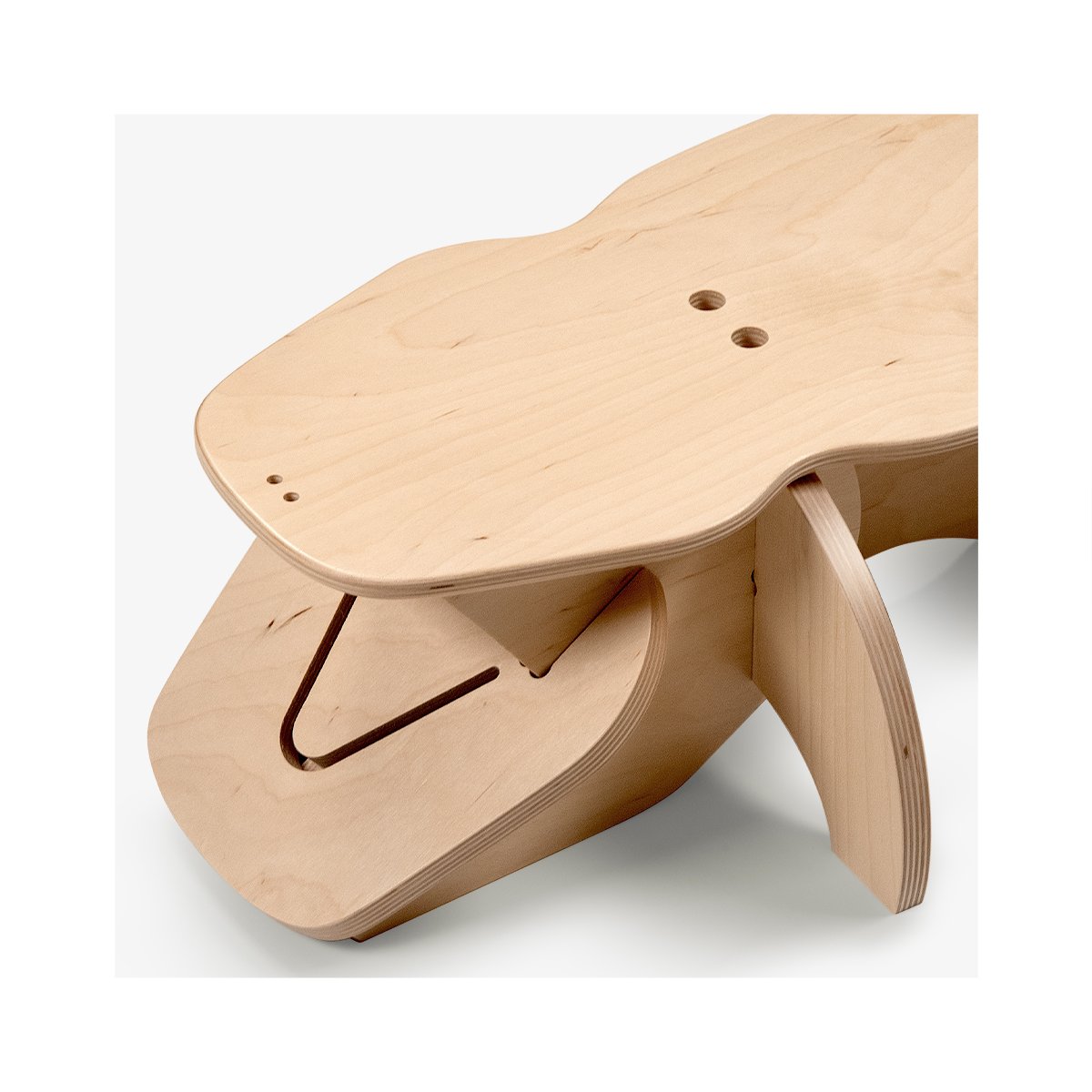 Square Bear Kids LLC Lil Al Step Stool Face View