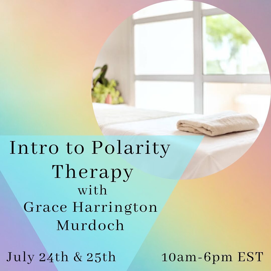 Have you heard of Polarity Therapy?! 

It&rsquo;s a dynamic and powerful healing art that helps to balance the subtle energies of the body so that the body can return to its natural state of wholeness, peace, and neutrality.

Polarity therapy works t