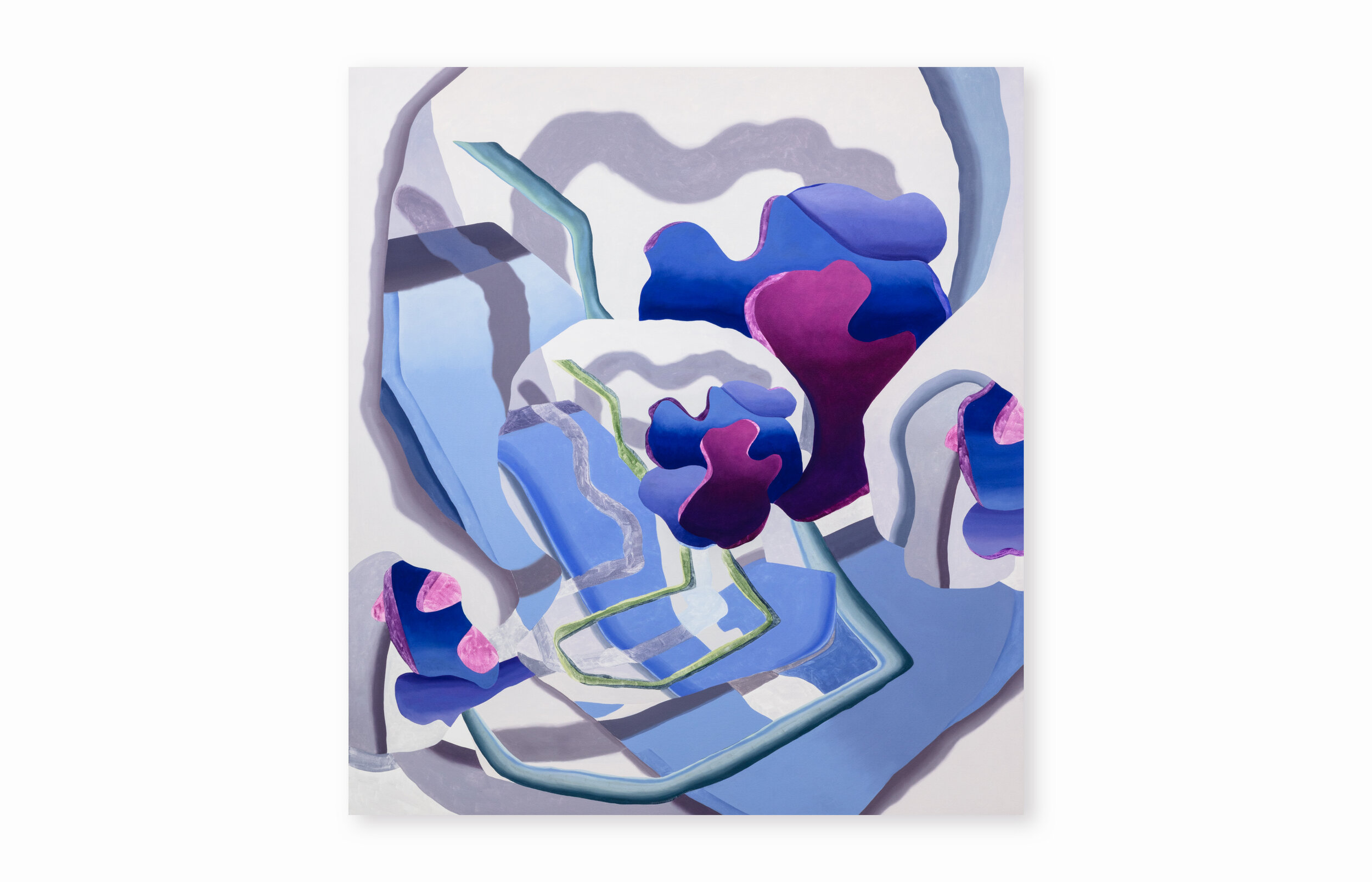  Hydrangea Yeah. Oil on canvas, 54 x 60”. 2019. 