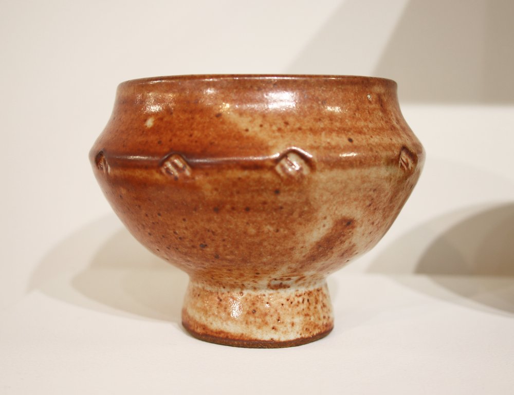 Warren Mackenzie, Pedestal Bowl, $650