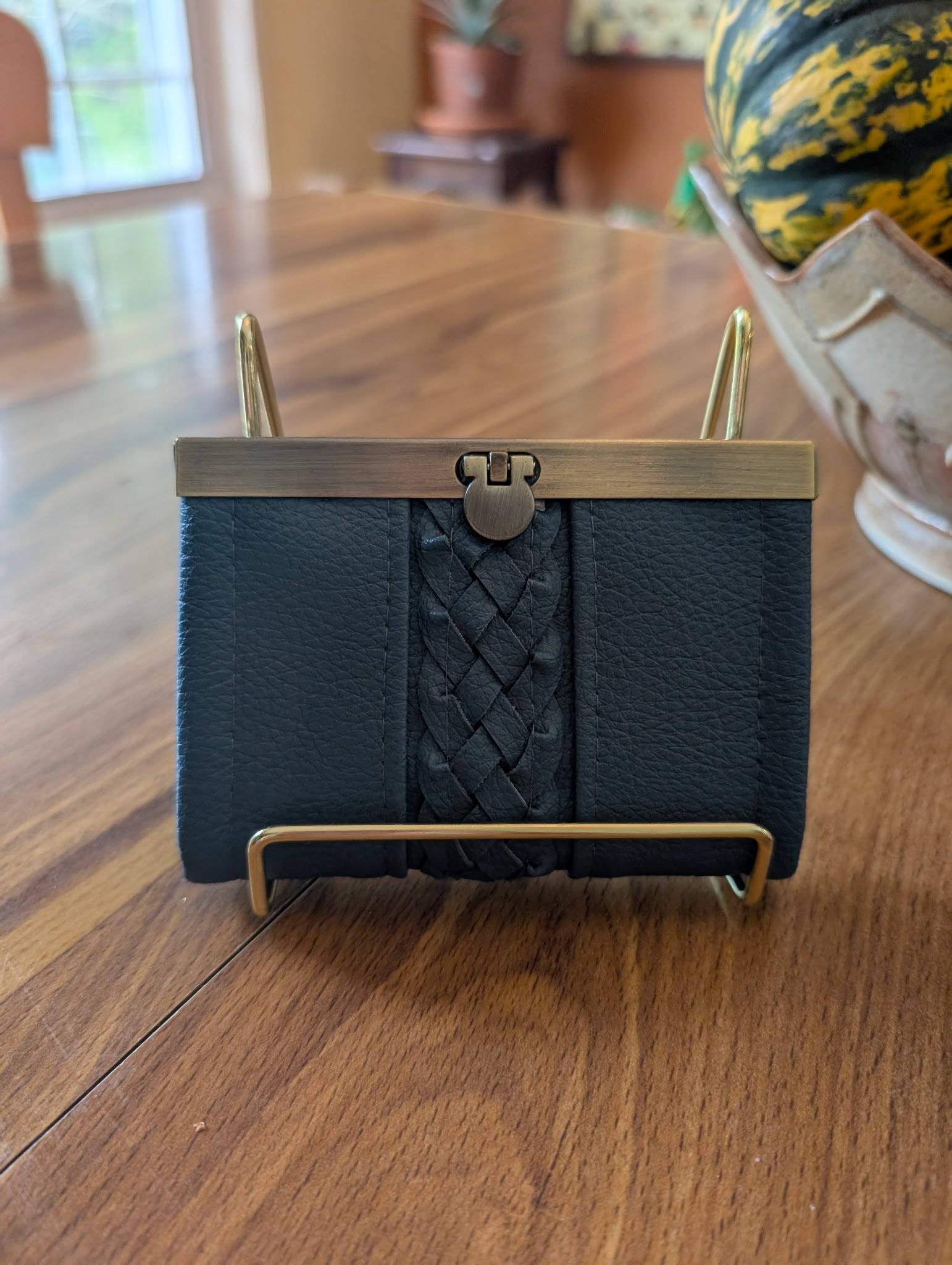 Mini Slate Blue Framed Clutch1.jpg