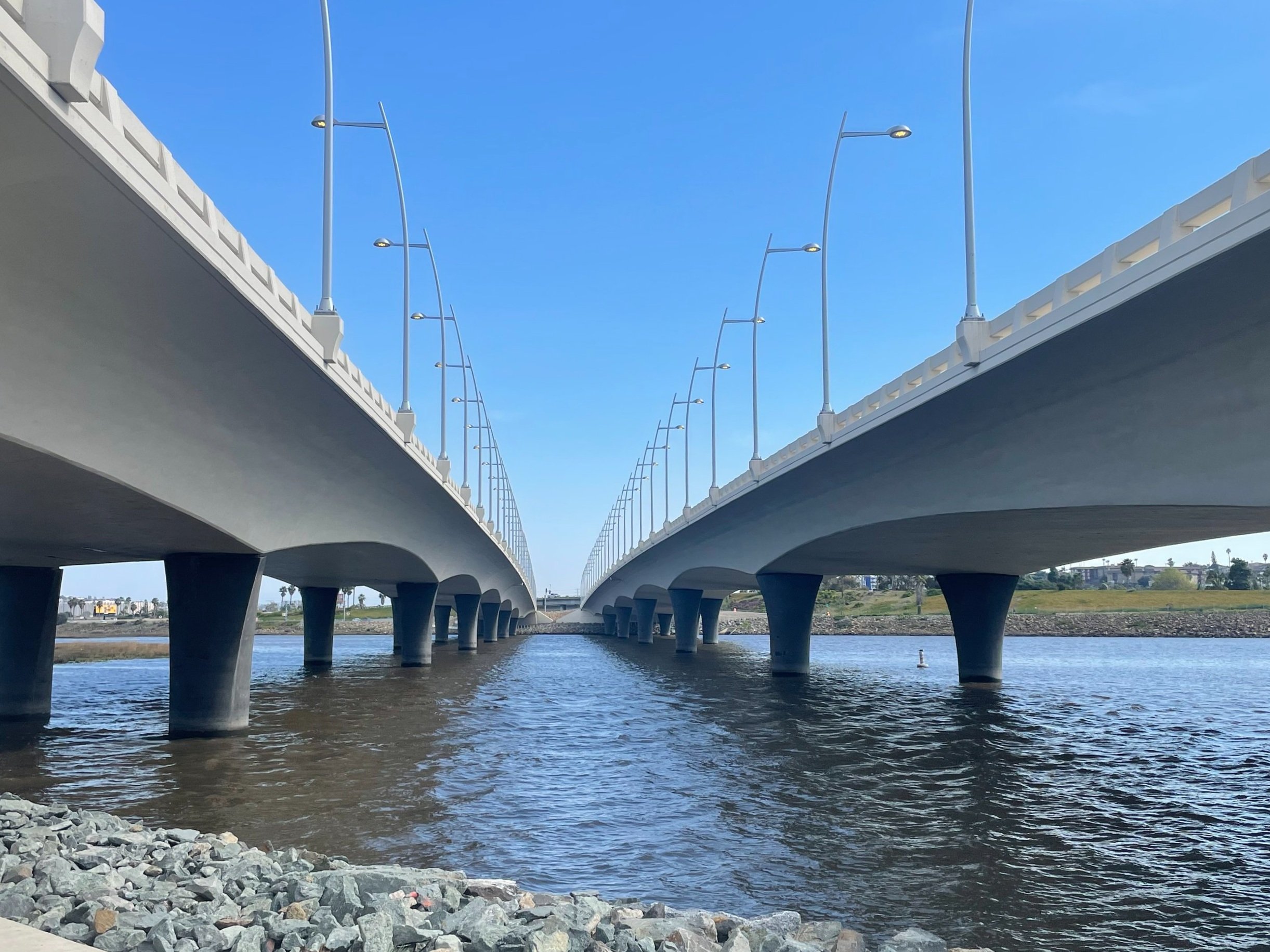   Transportation Project of the Year – 2023      West Mission Bay Drive Bridge Replacement      City of San Diego | TYLin | Rick Engineering  