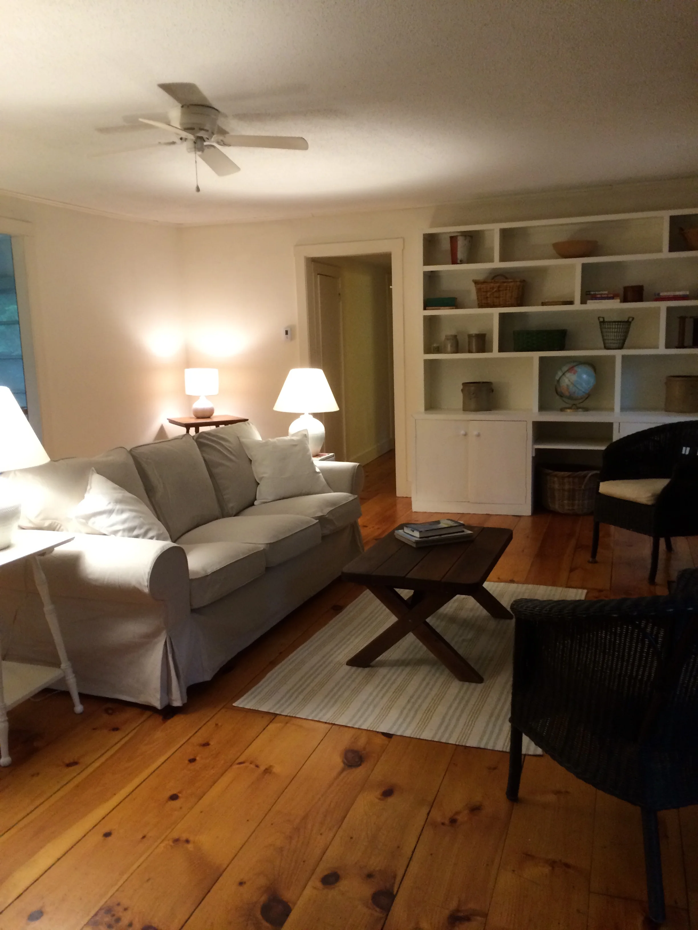 Lake Cottage Living Room-After