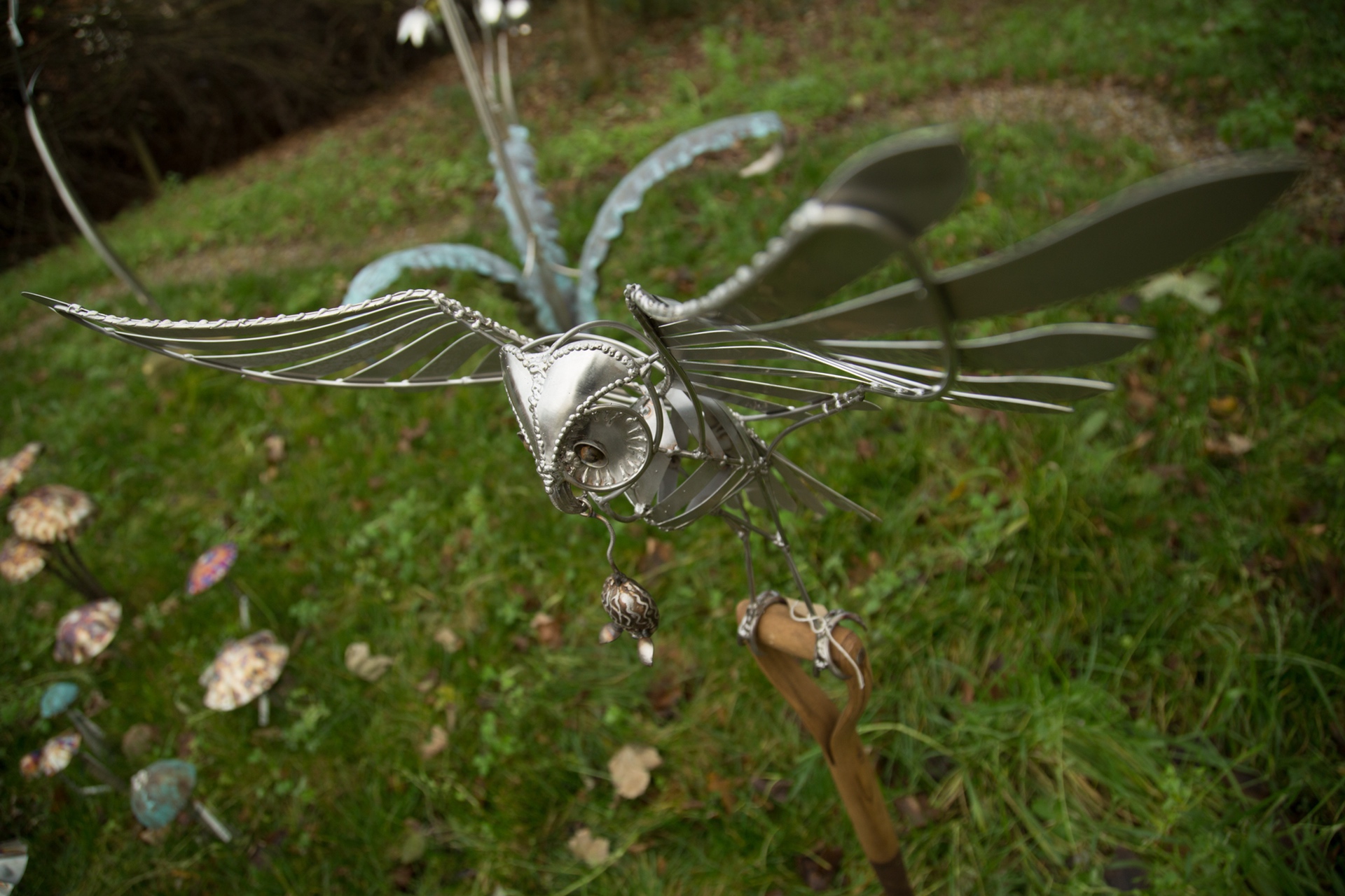 Owl On Fork - Steve Blaylock Creation Sculpture0000.jpg