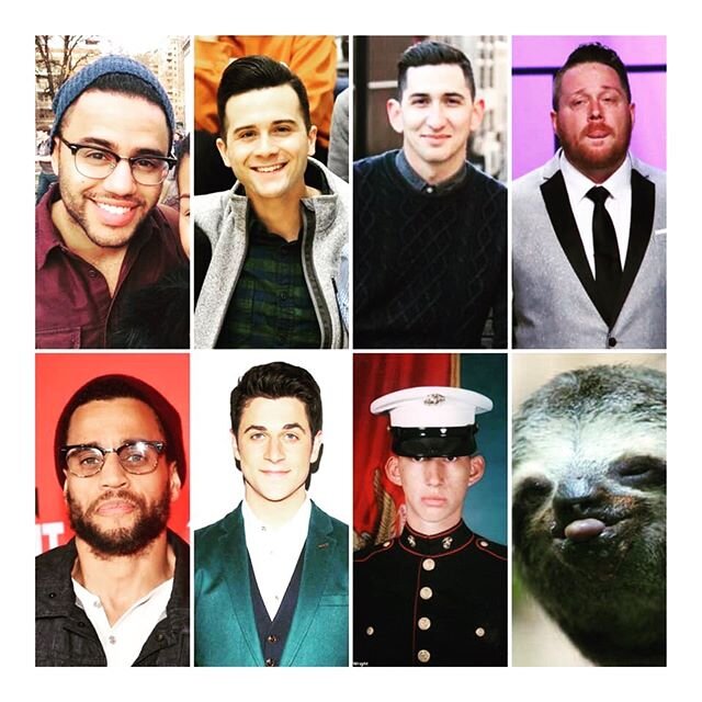 The Doppelg&auml;nger challenge: Post a picture of someone famous you have been TOLD you resemble-- Michael Ealy, David Henrie, Adam Driver, Sloth.

#midtown #acappella #vocal #quartet #doppelgangerchallenge #doppelganger #doppelg&auml;nger #michaele